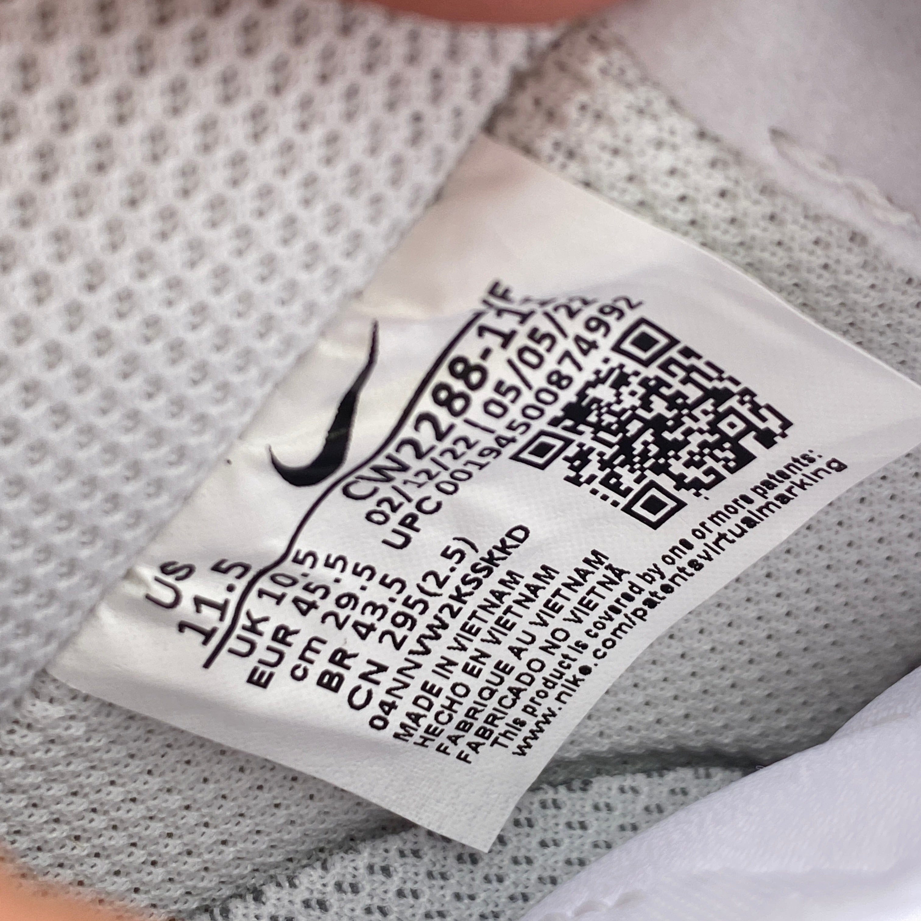 Nike Air Force 1 Low "White" New Size 11.5
