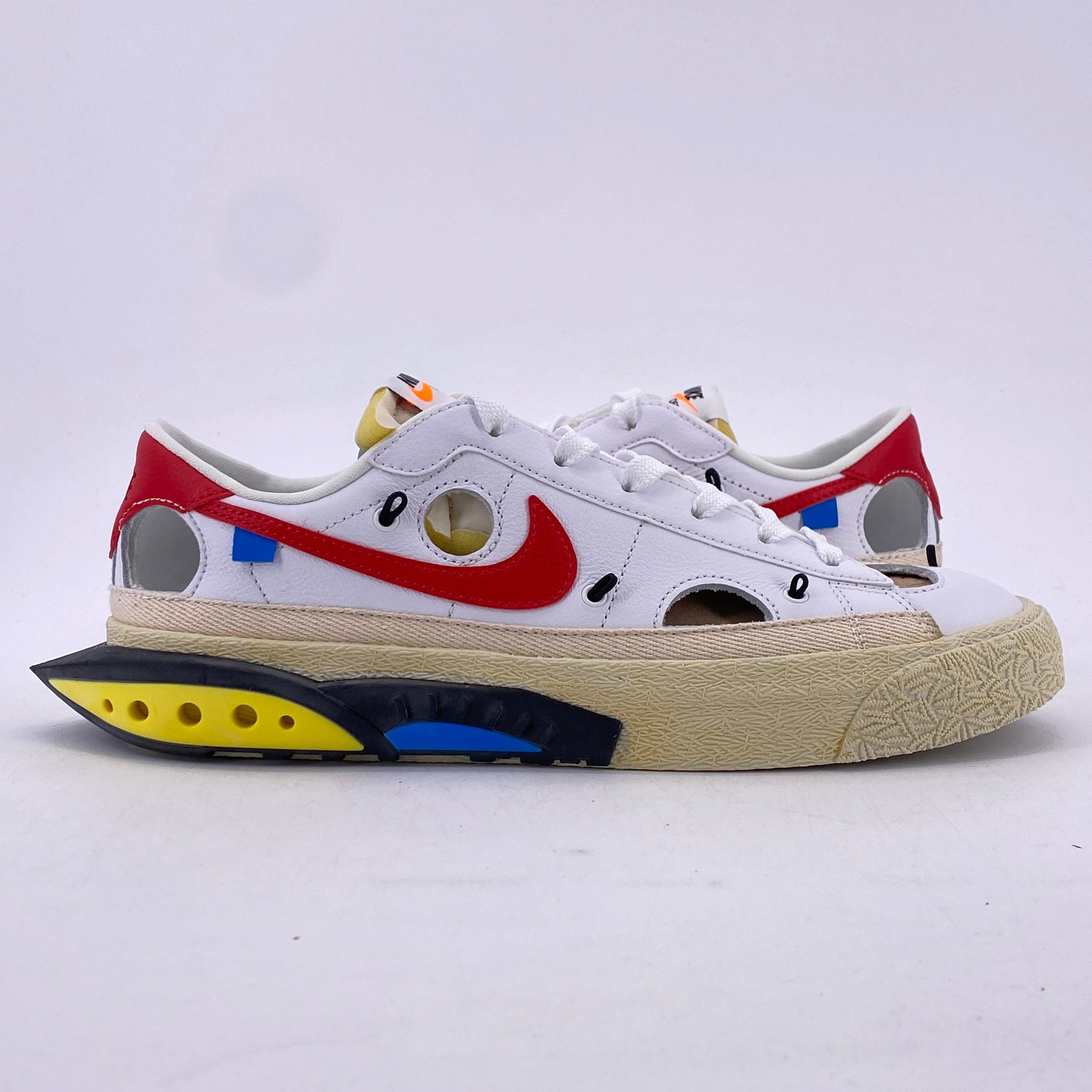 Nike Blazer Low "Ow University Red" 2022 New Size 8