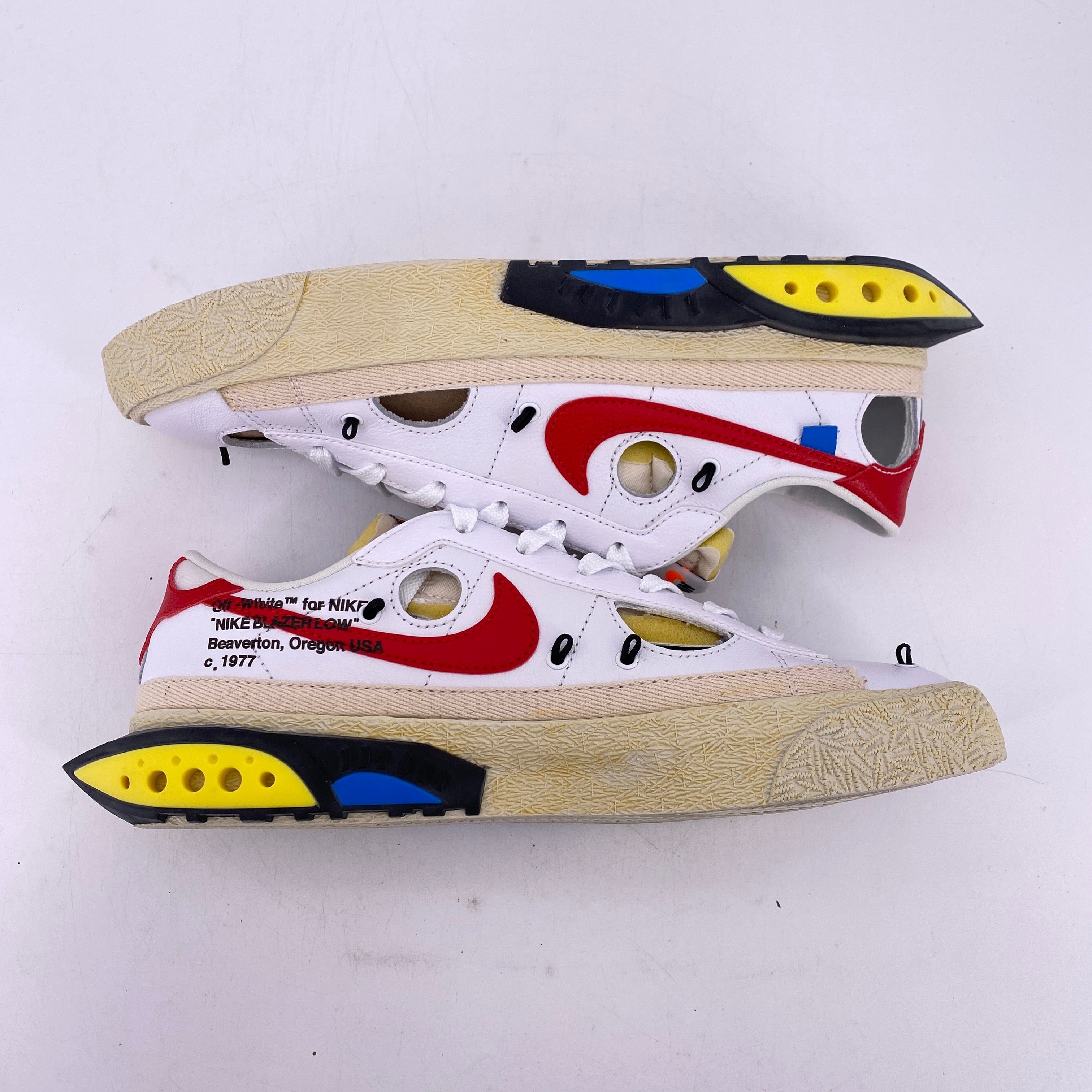 Nike Blazer Low "Ow University Red" 2022 New Size 8
