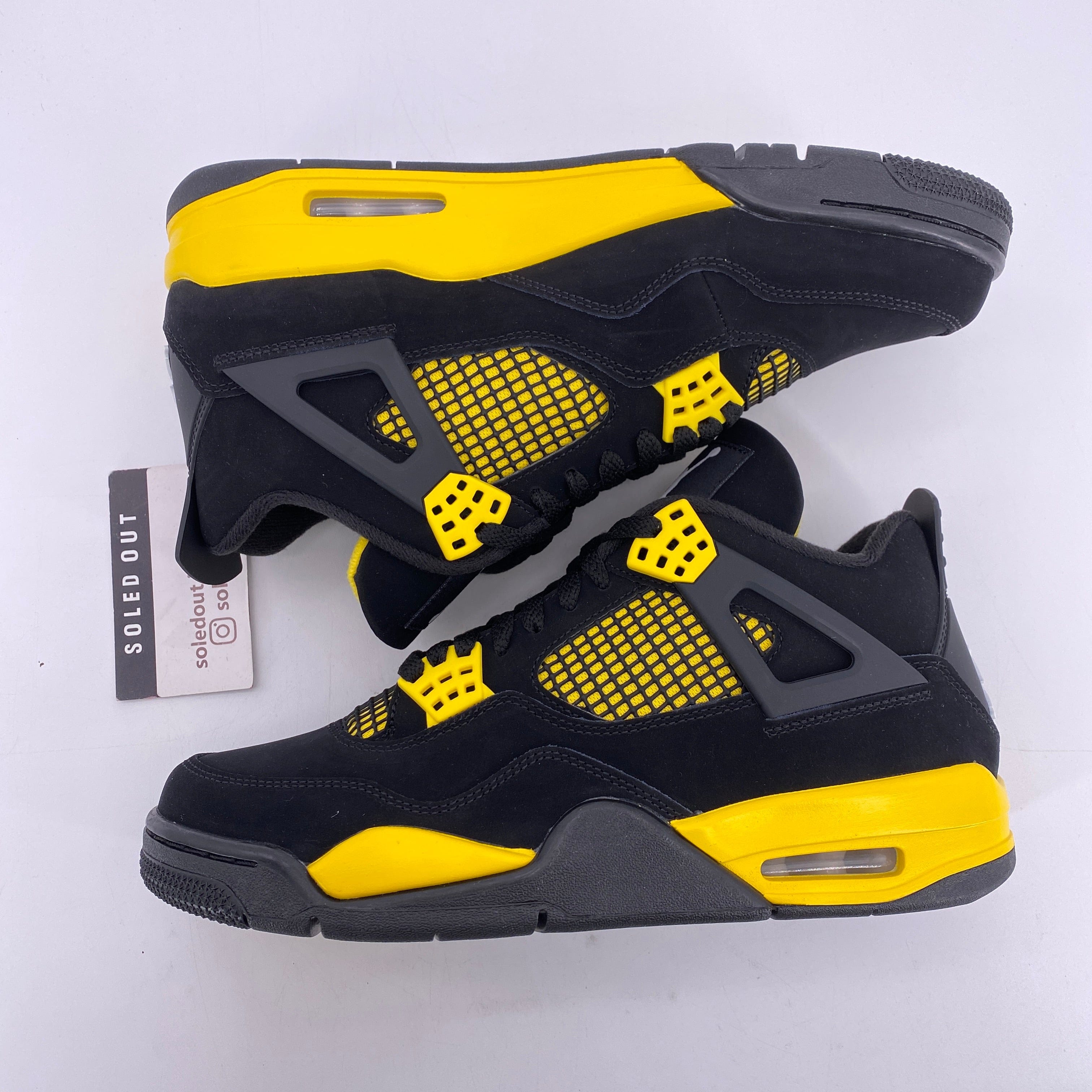 Air Jordan 4 Retro "Thunder" 2023 New Size 9