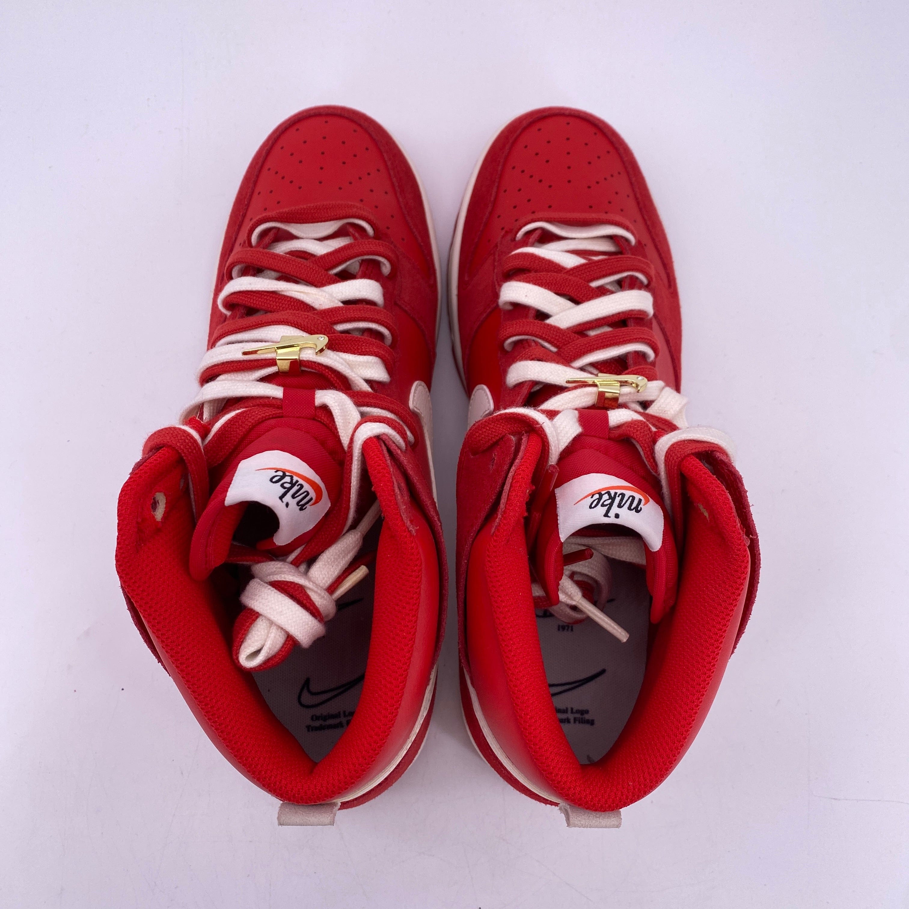 Nike Dunk High "First Use Red" 2021 New Size 10.5