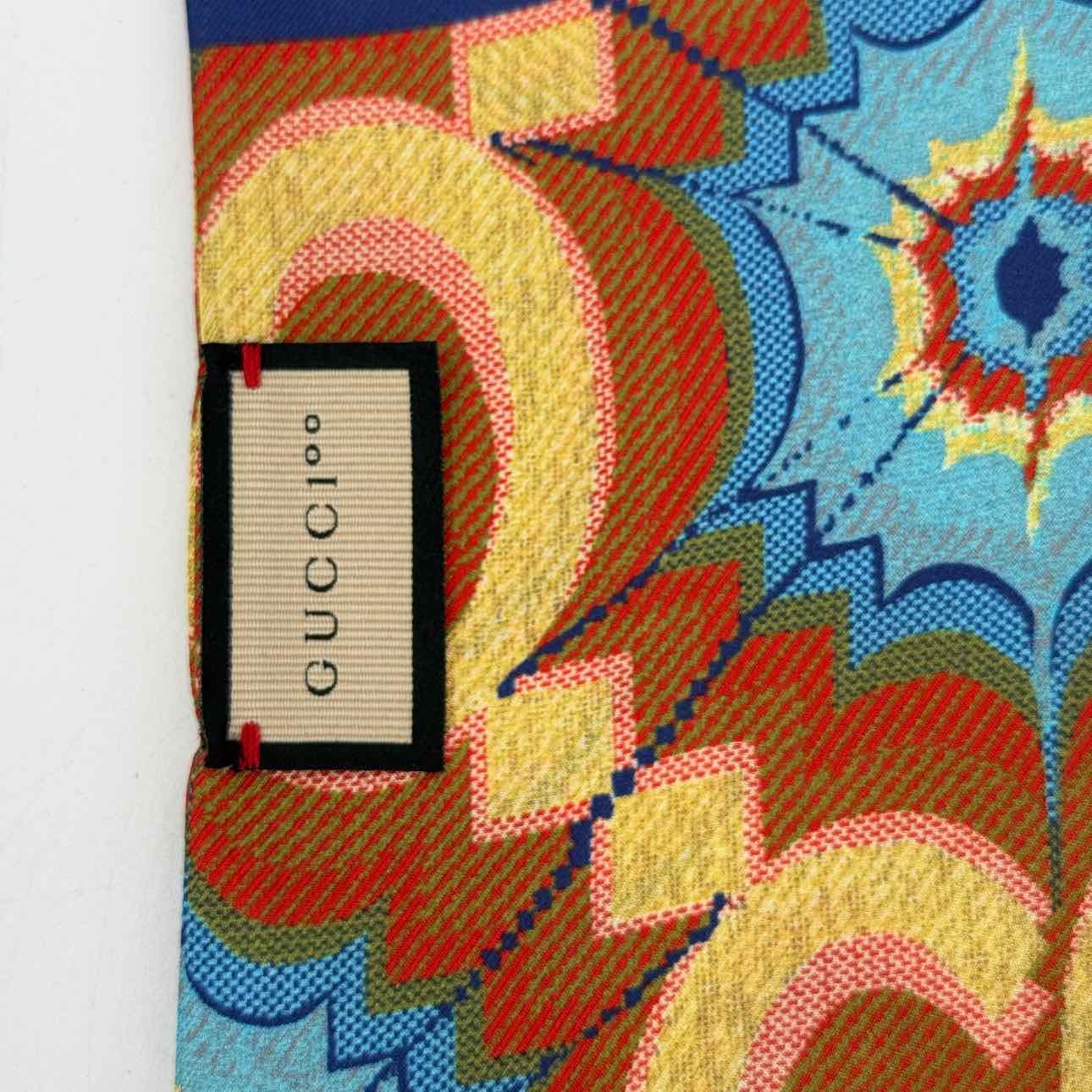 Gucci Scarf "DOUBLE G LOGO" New Brown
