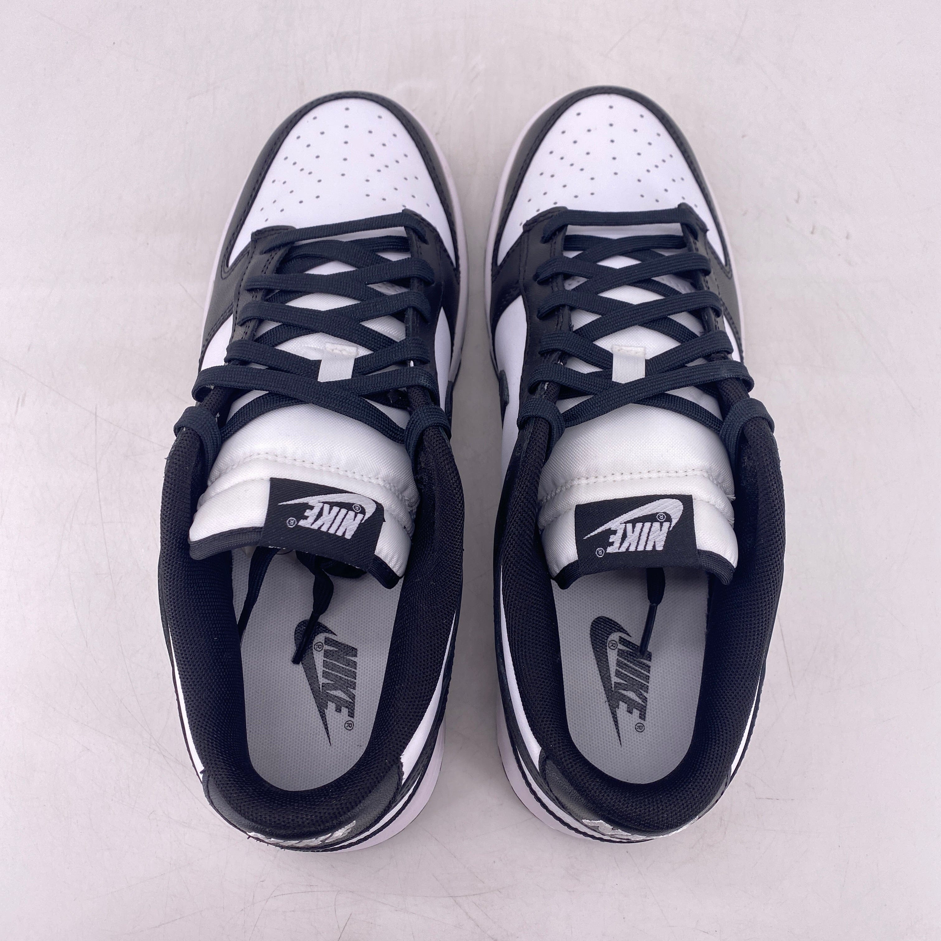 Nike Dunk Low Retro "Black White" 2021 New Size 10