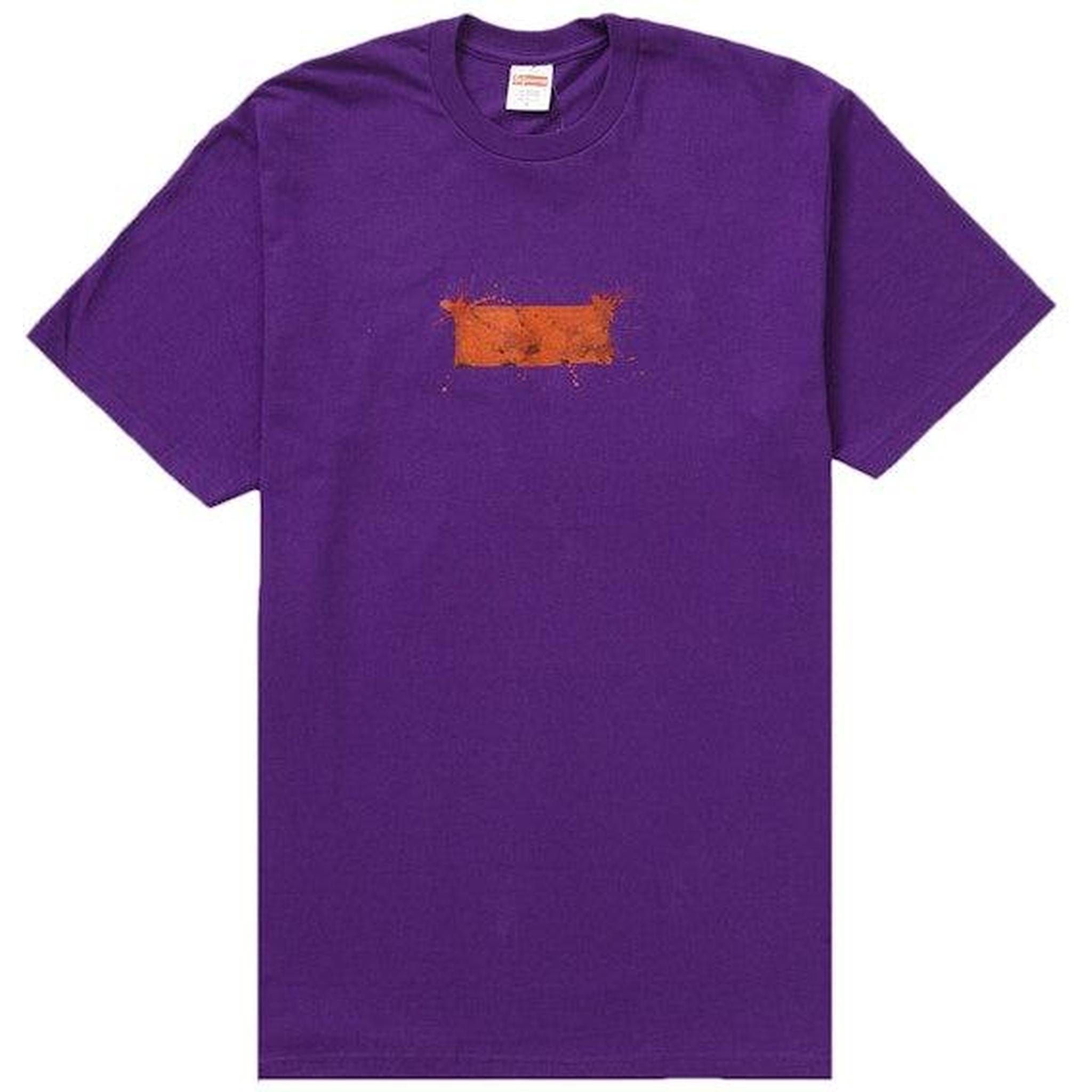 Supreme Ralph Steadman Box Logo Tee Purple