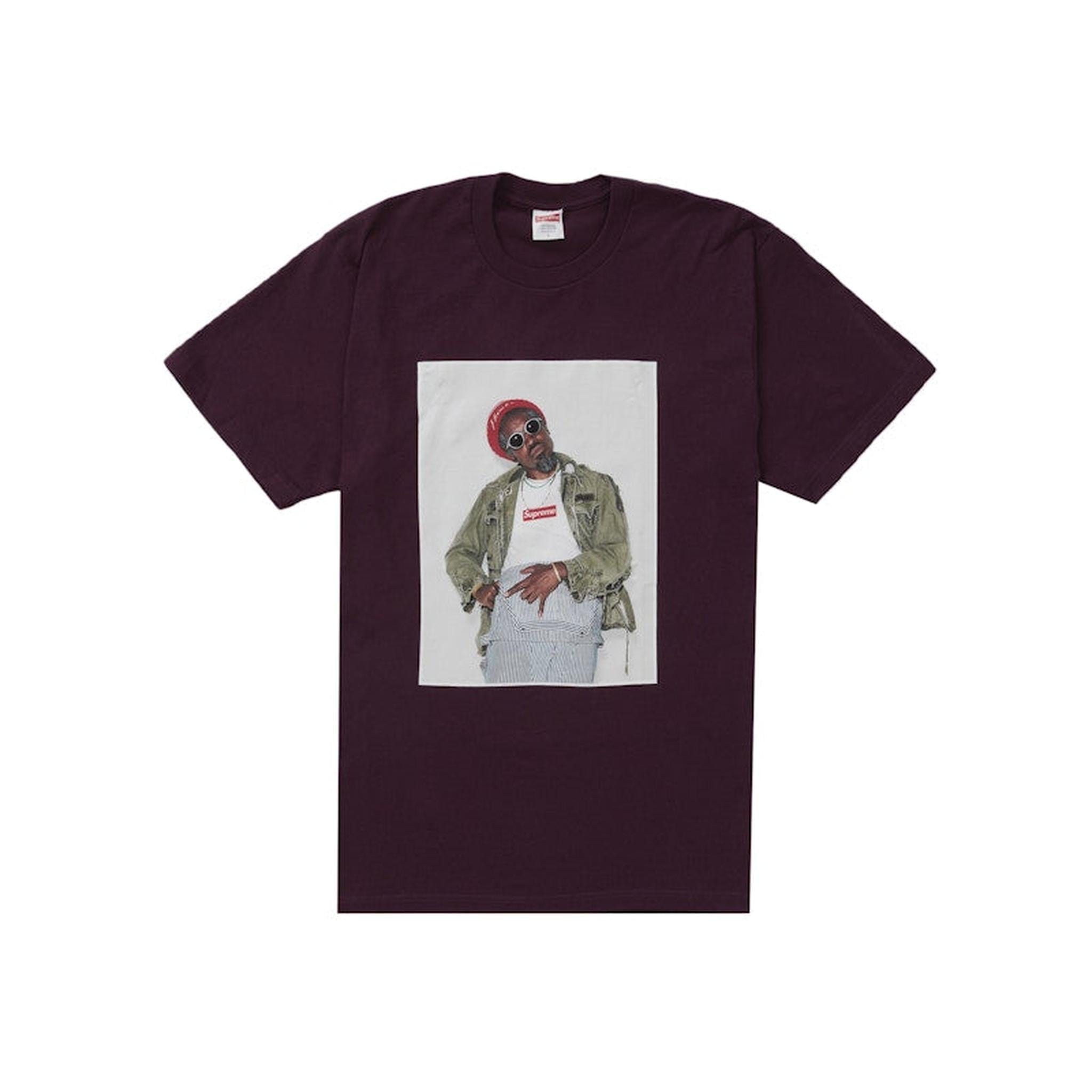 Supreme André 3000 Tee Eggplant