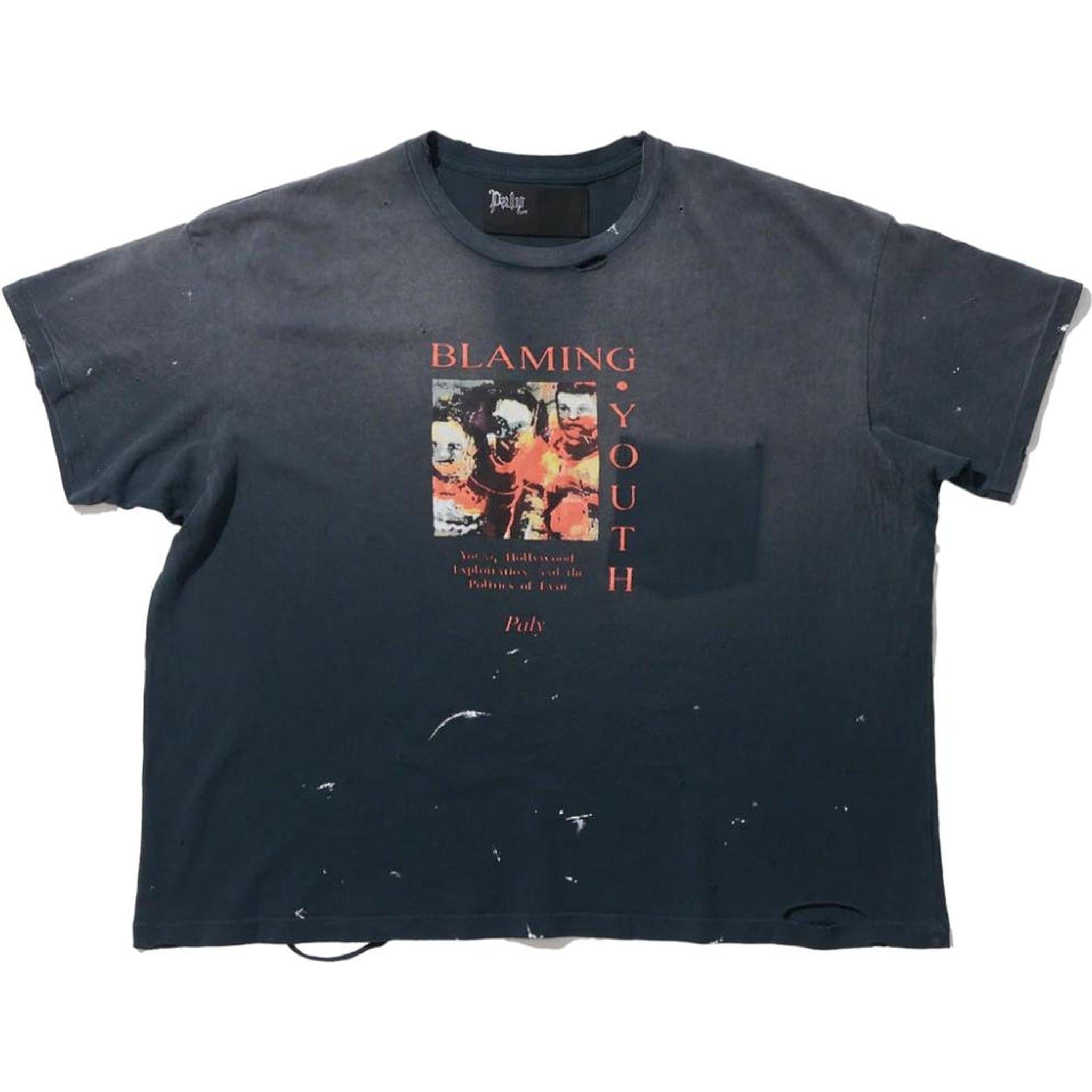 Paly Hollywood Blaming Youth Tee Black