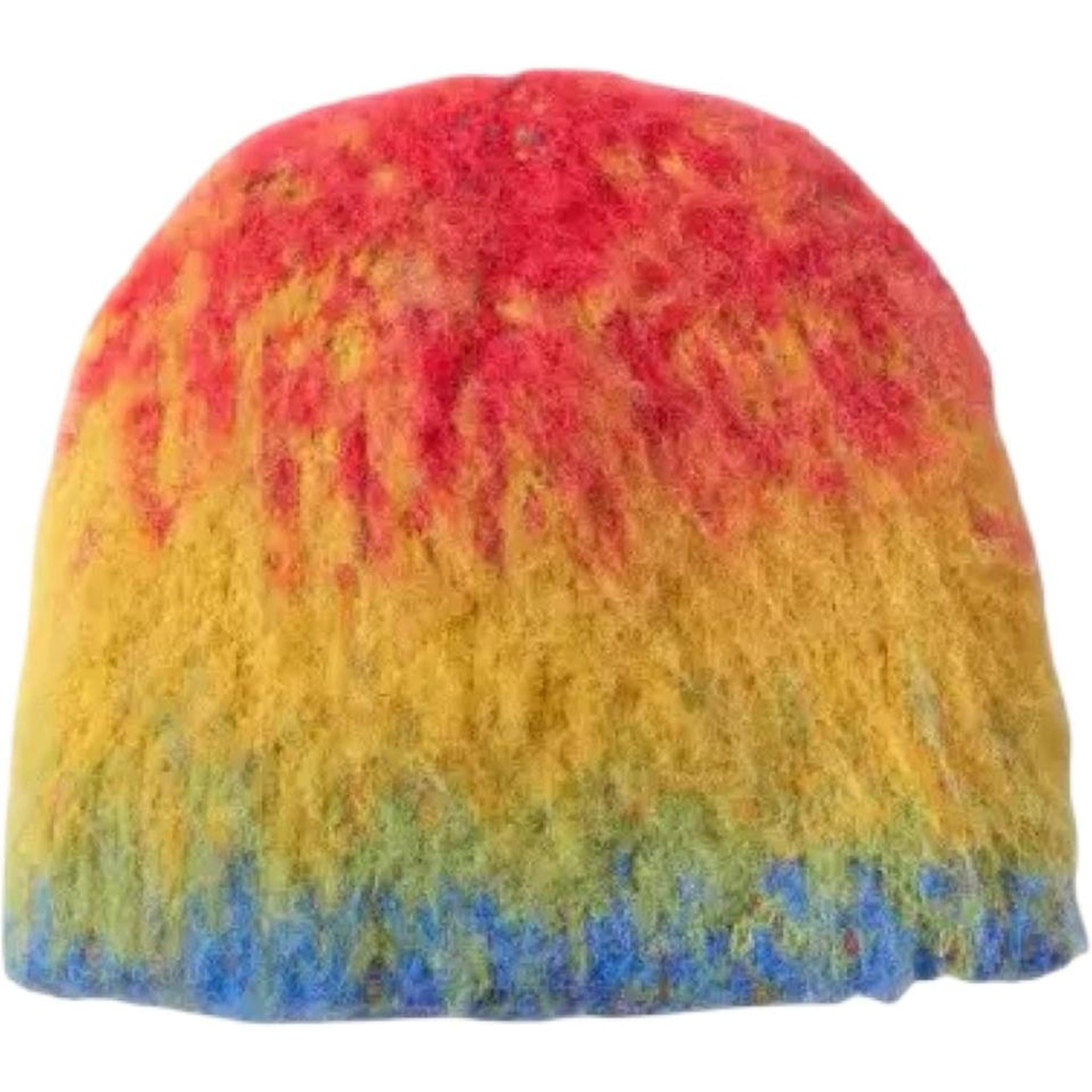 HMDD Mohair Rainbow Beanie
