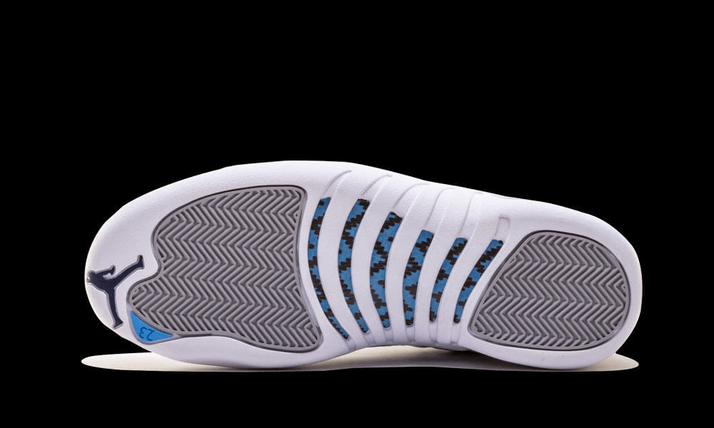 nike Air Jordan 12 Retro Grey University Blue