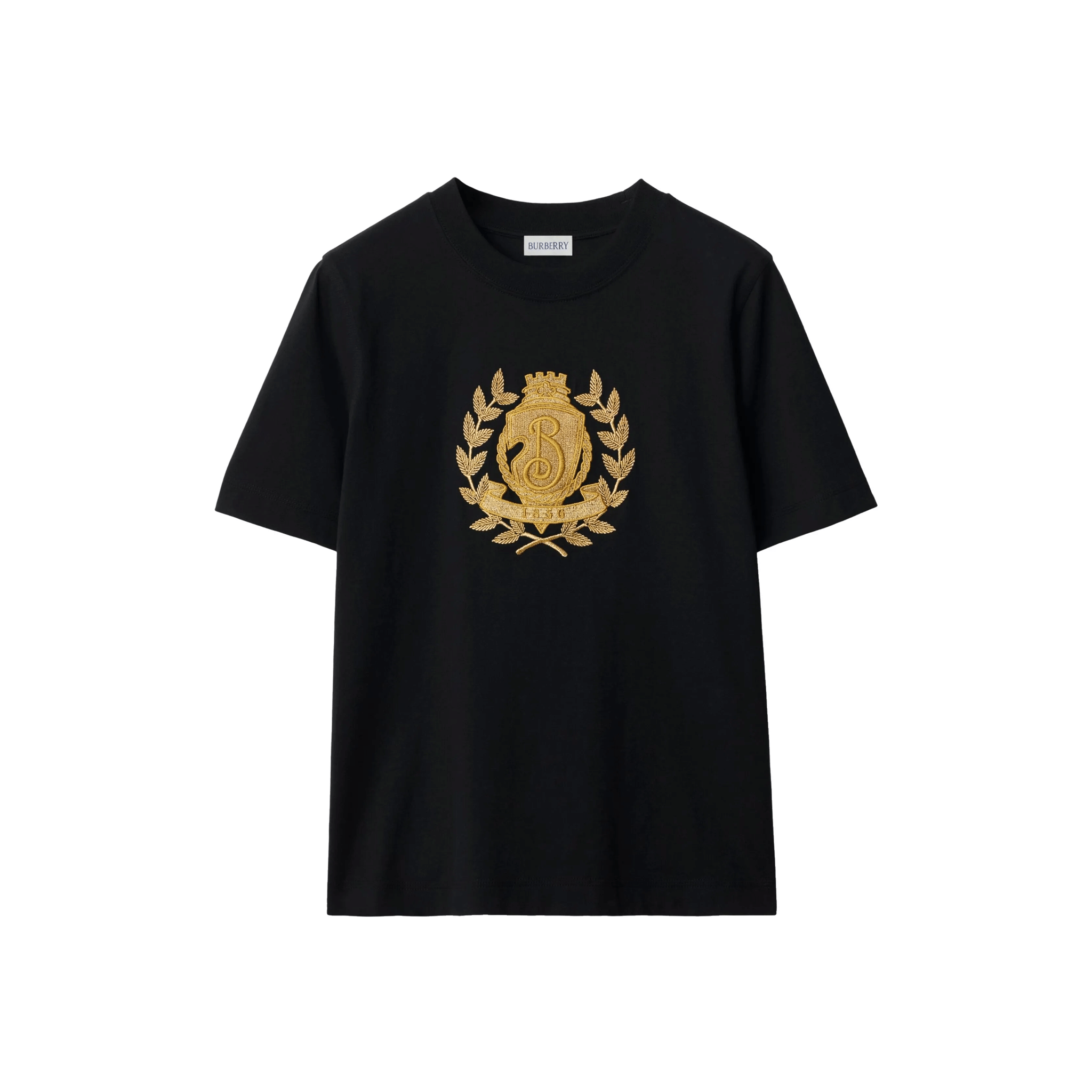 BURBERRY B Crest Tee Black (FW22)