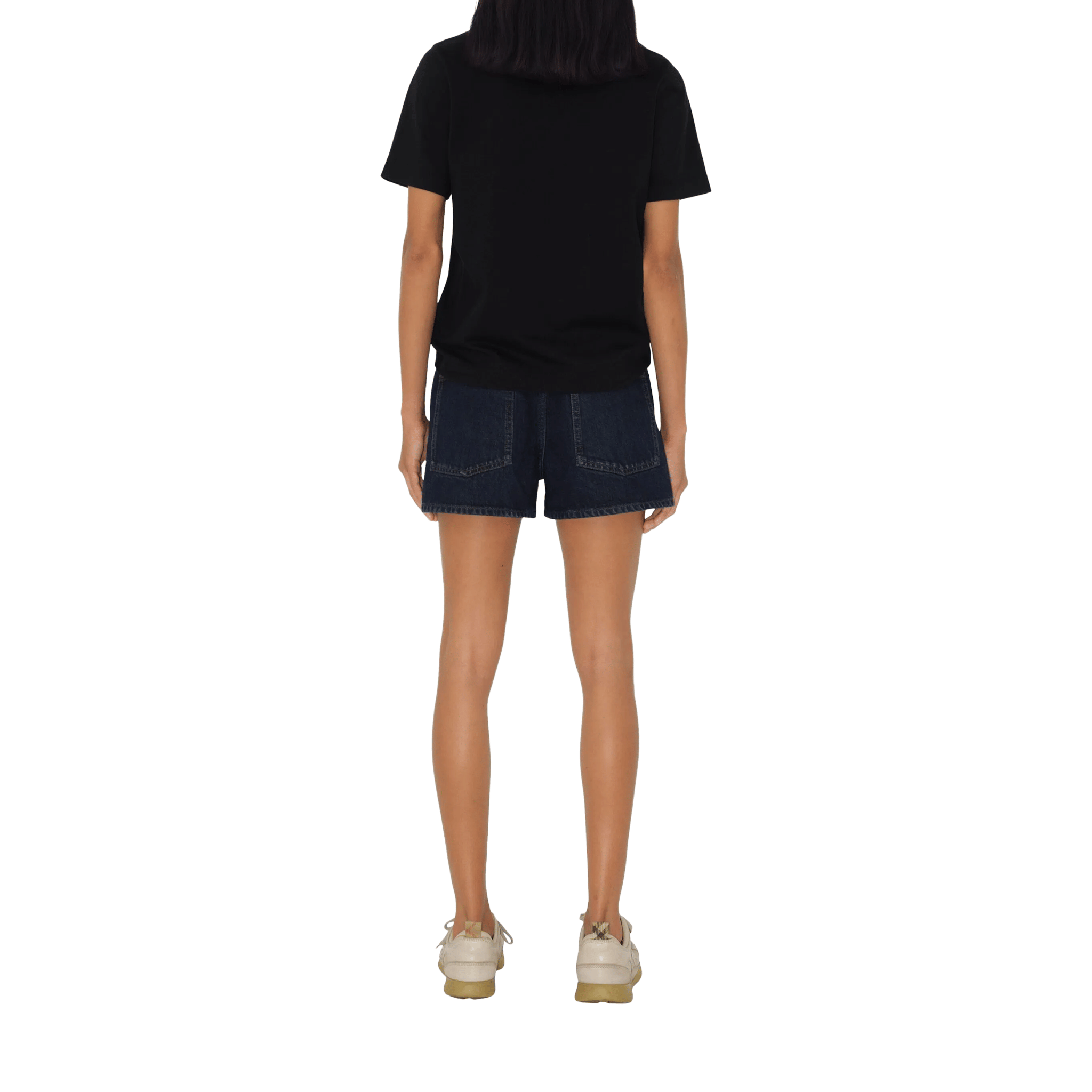 BURBERRY B Crest Tee Black (FW22)