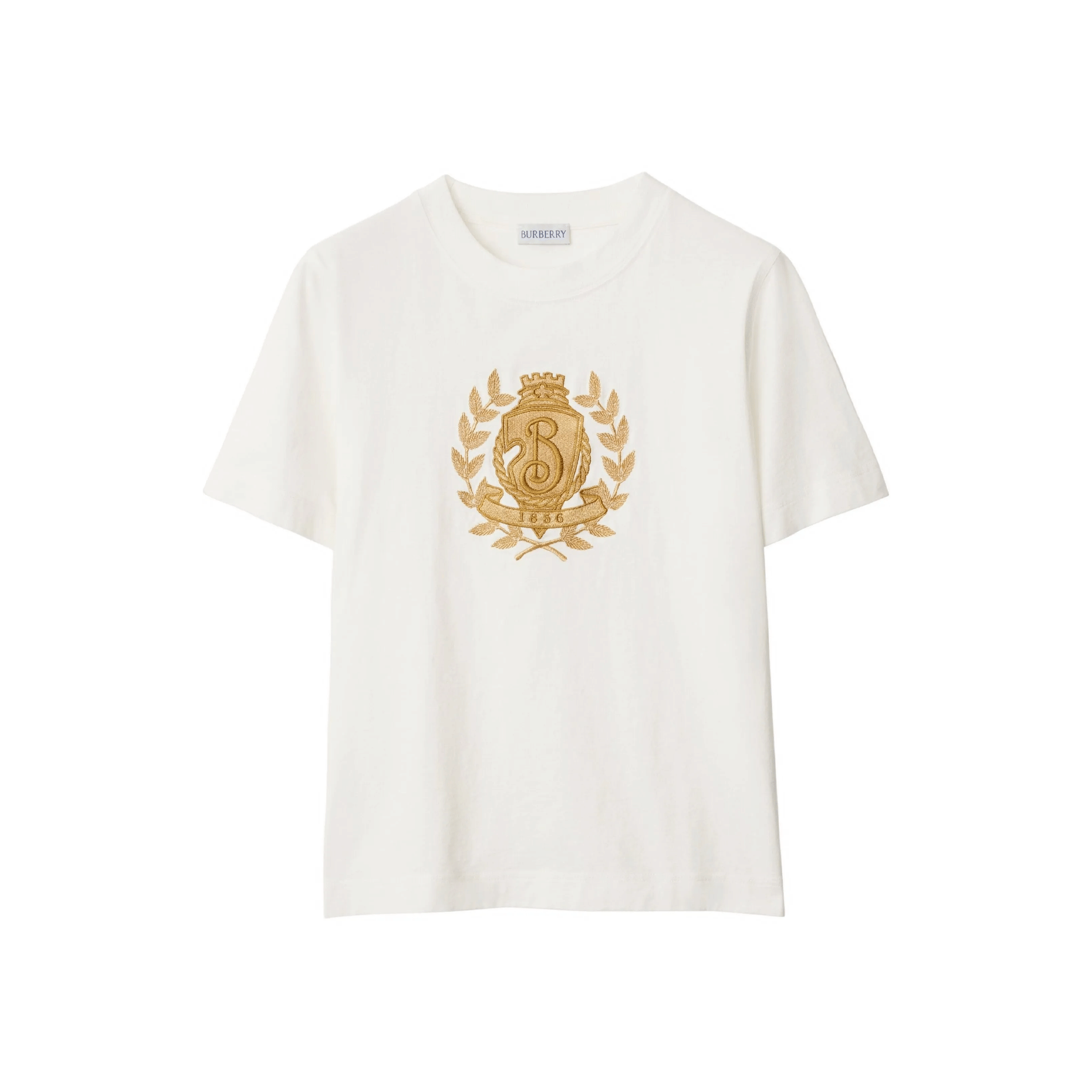 BURBERRY B Crest Tee White (FW22)