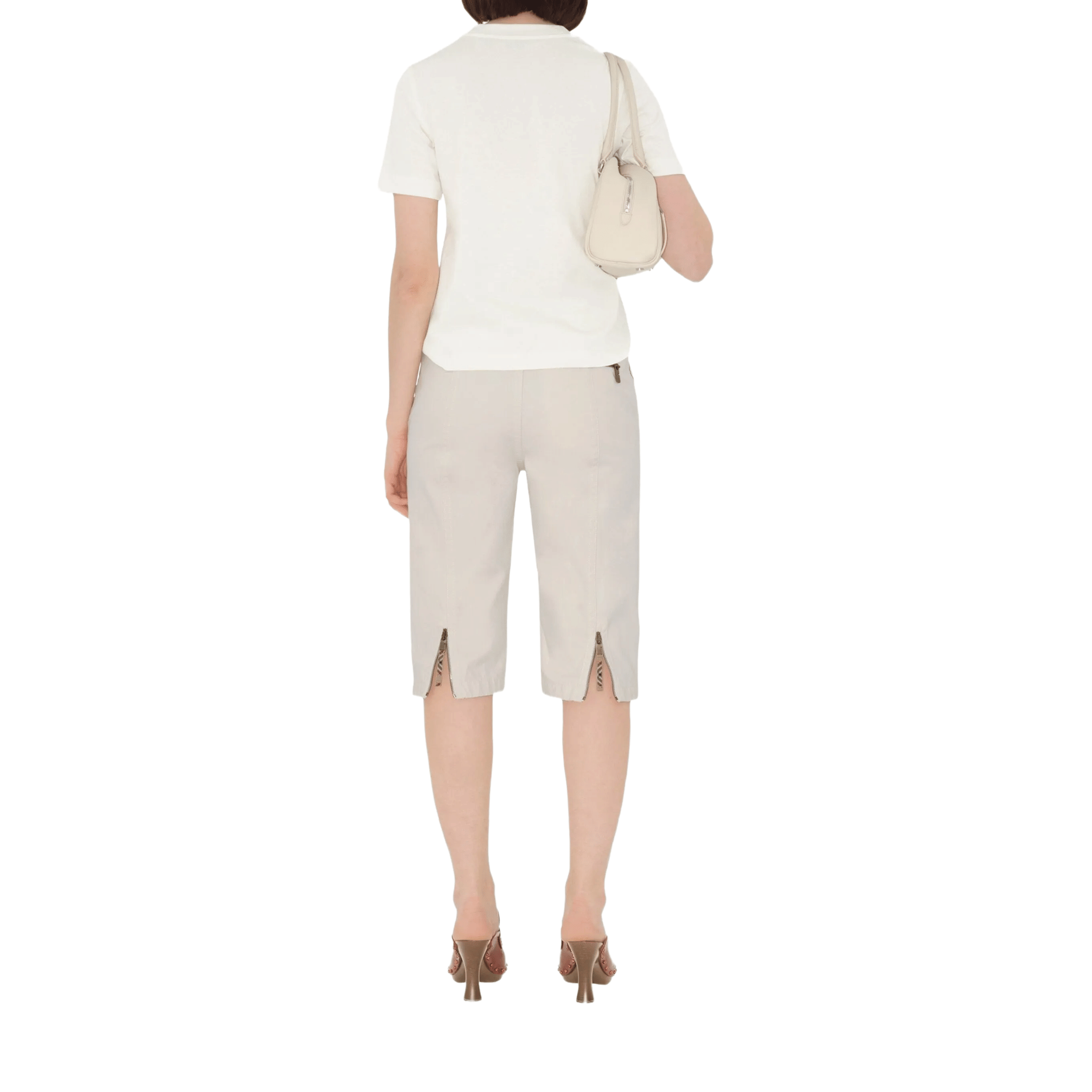 BURBERRY B Crest Tee White (FW22)