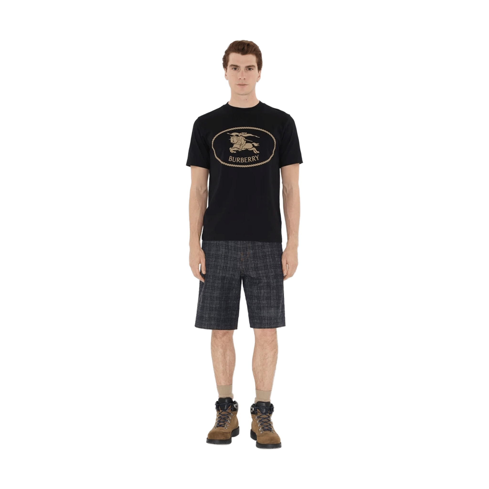 BURBERRY Knight Stamp Tee Black (SS24)