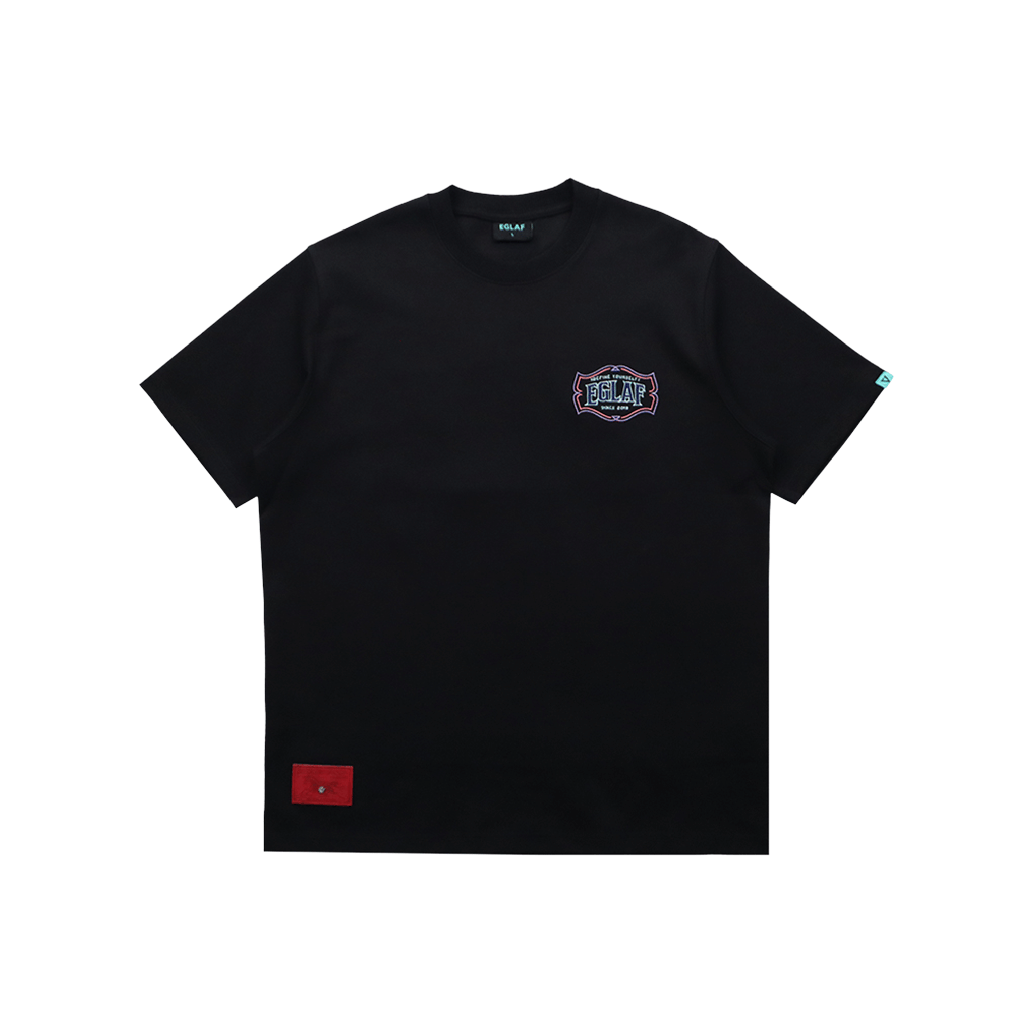 EGLAF RU Embroidery Stallion Tee Black (SS26)