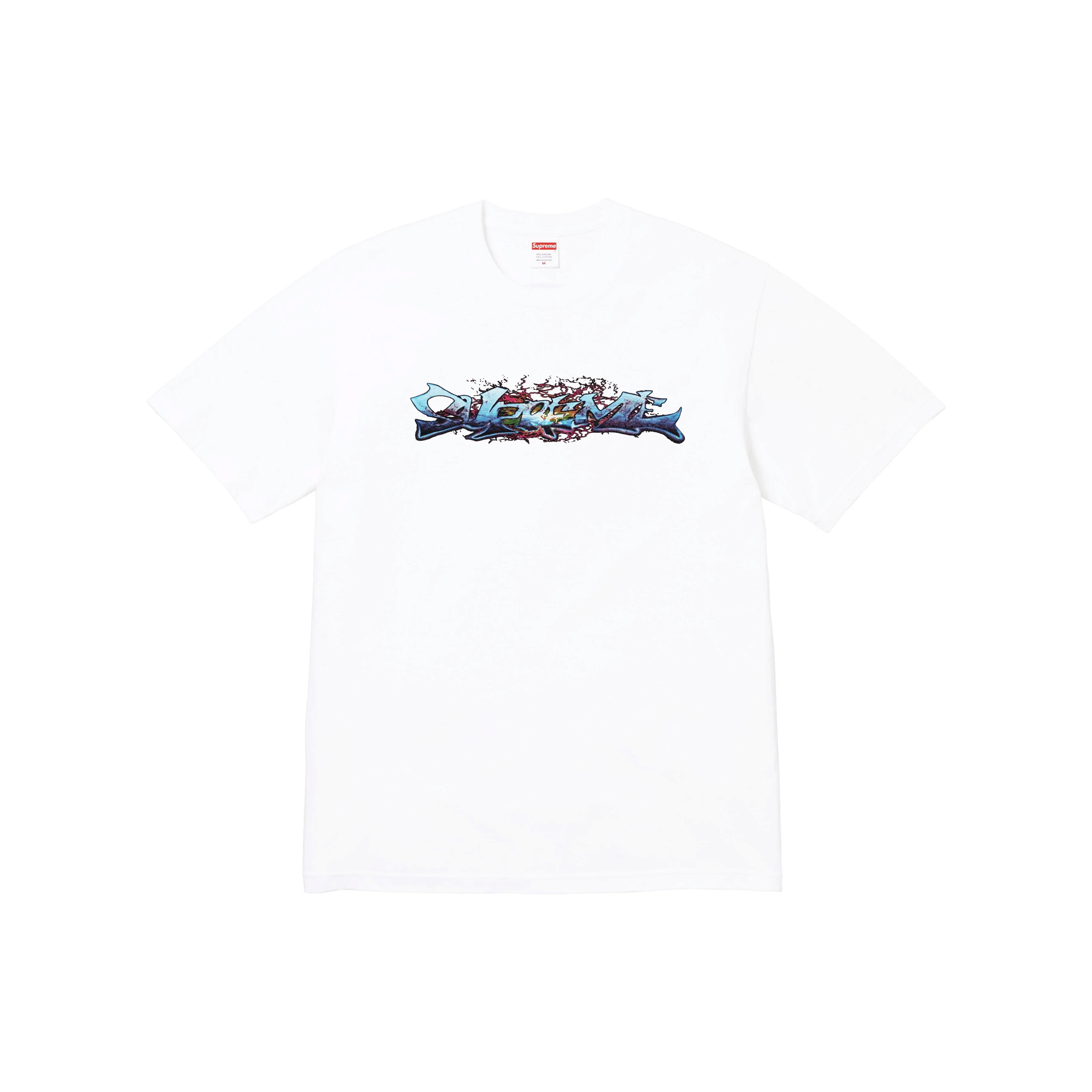Supreme Tag Tee White (FW25)