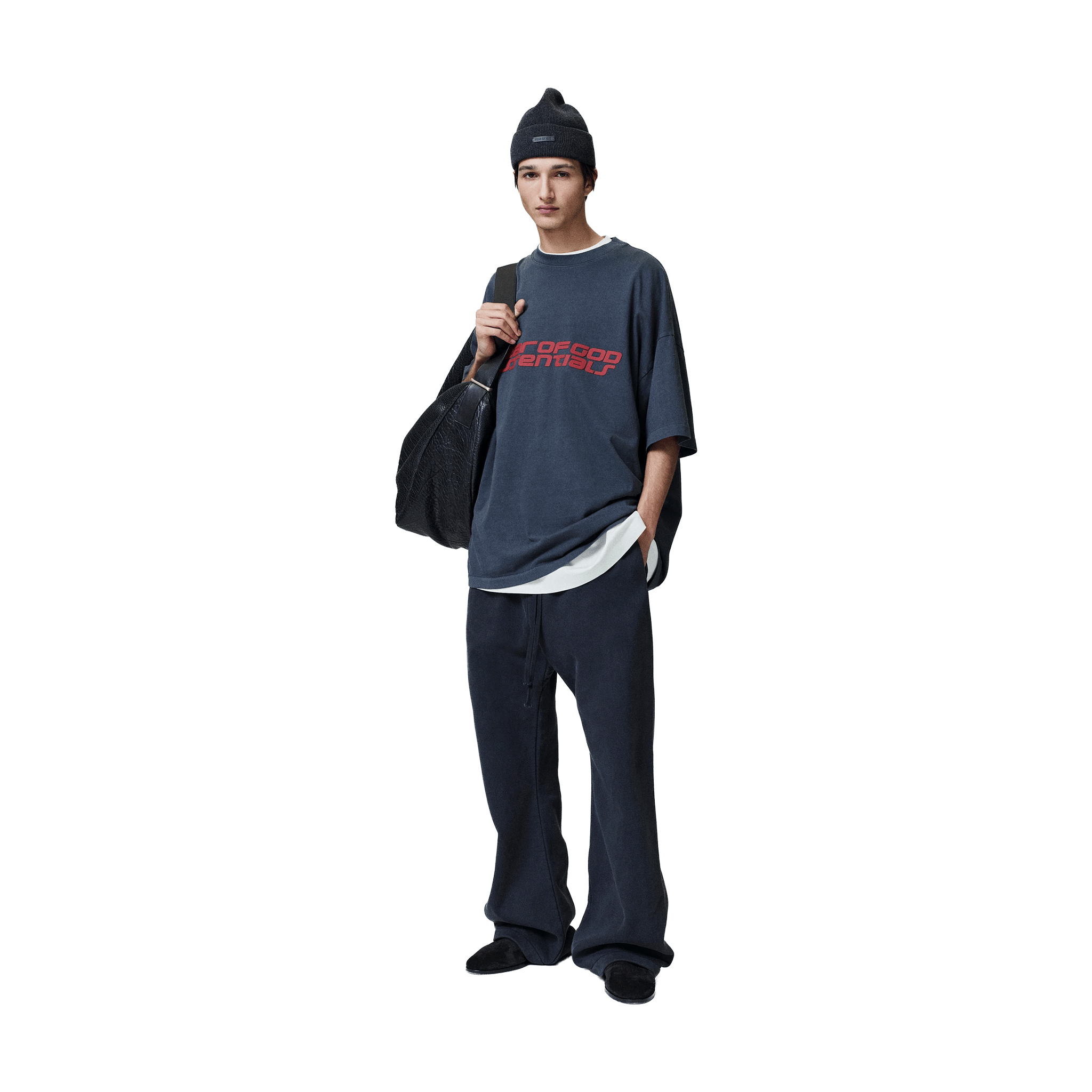 Fear of God Essentials 90s Tee Iron Grey (FW25)