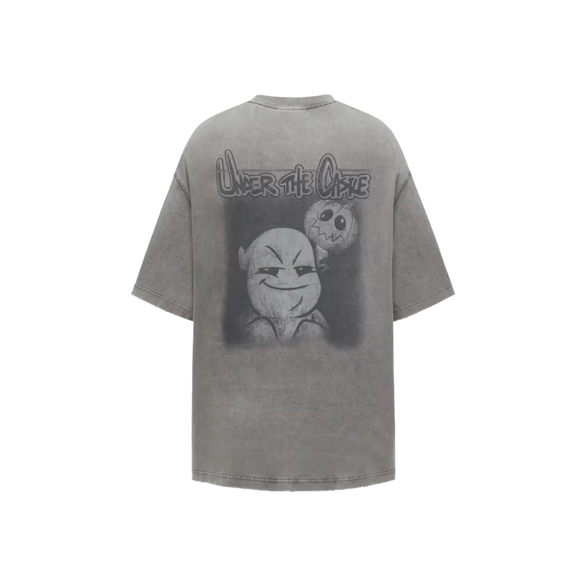 TEAM WANG design UNDER THE CASTLE Tee Grey (FW25)