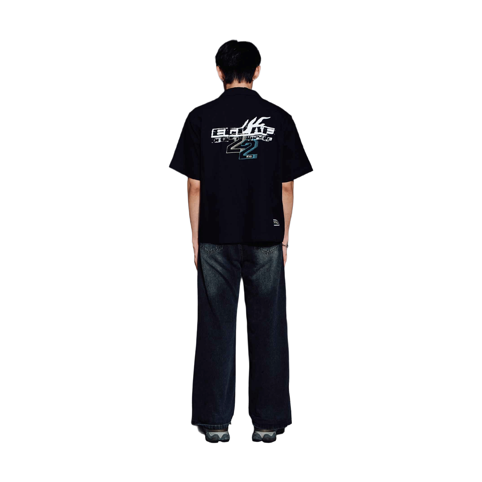 EGLAF MV Boxy Shirt Black (FW25)