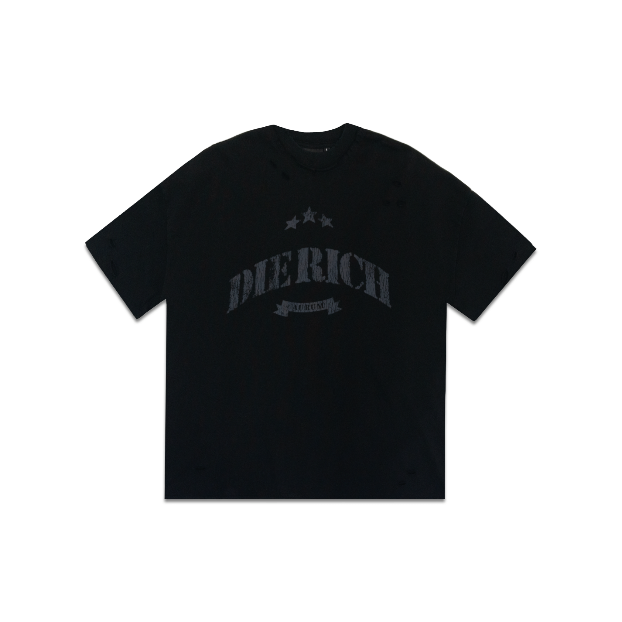 RAW21 RAW/21 Shadow Mark Tee Dark Grey/Red (SS26)