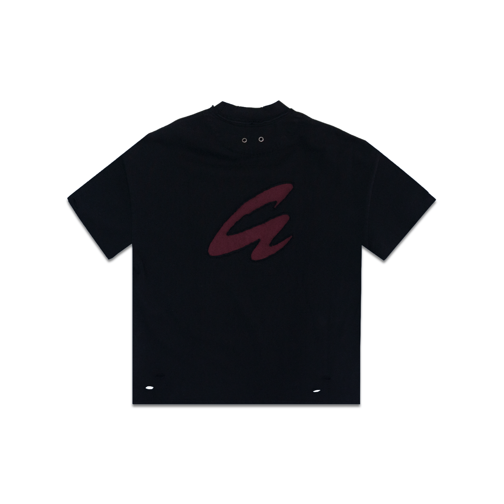 RAW21 RAW/21 Shadow Mark Tee Dark Grey/Red (SS26)