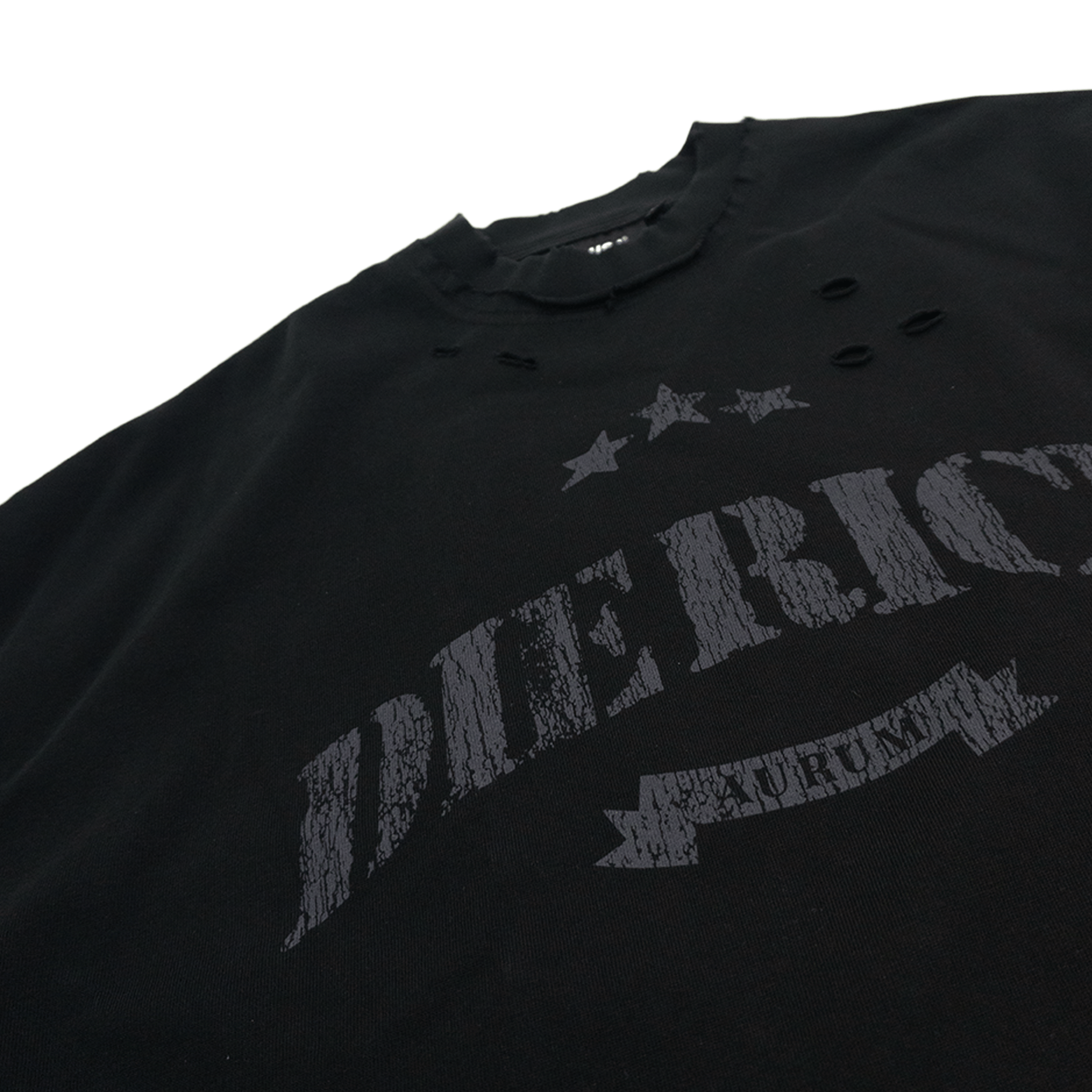 RAW21 RAW/21 Shadow Mark Tee Dark Grey/Red (SS26)