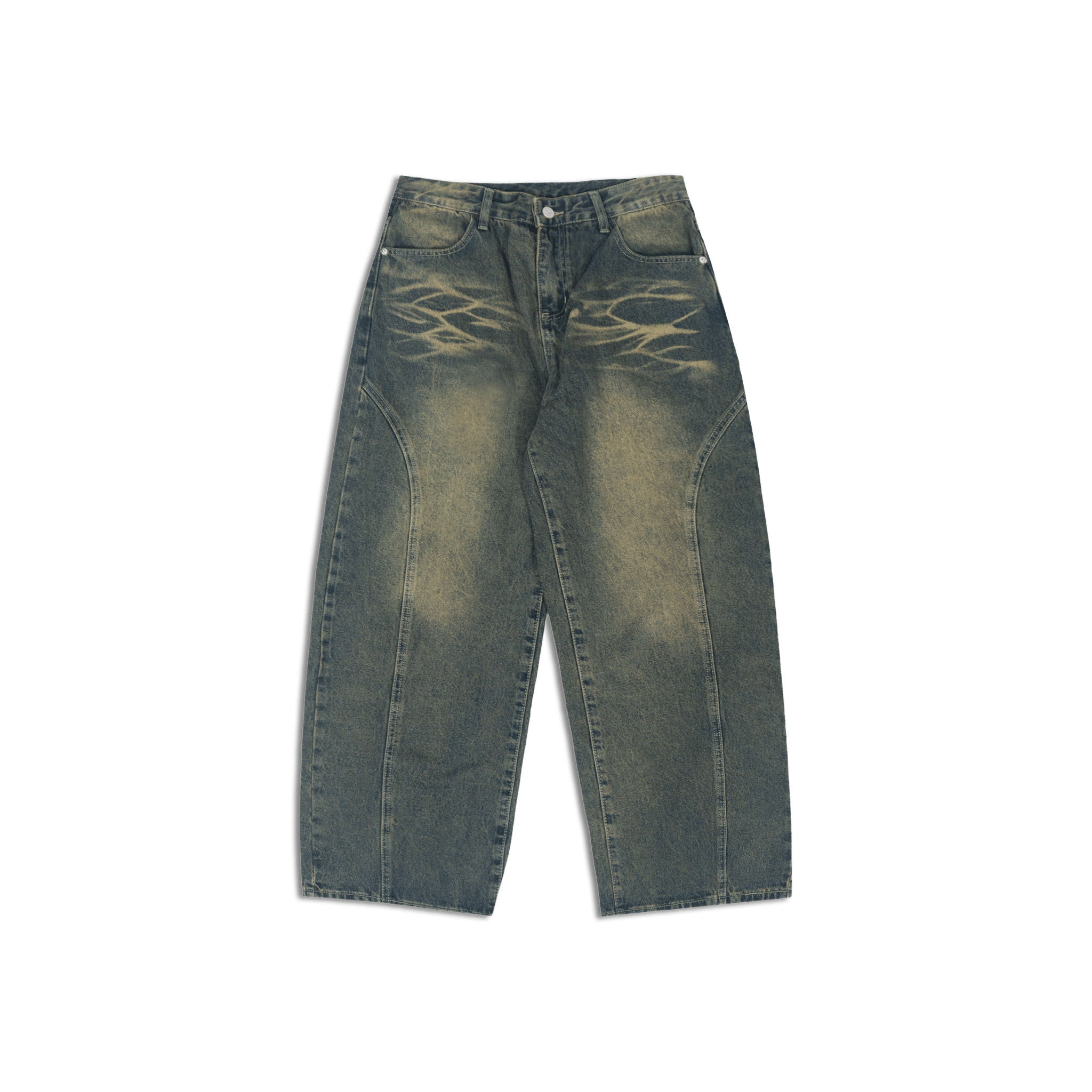 RAW21 RAW/21 Workload Wide Straight Cut Jeans Vintage Blue (SS26)
