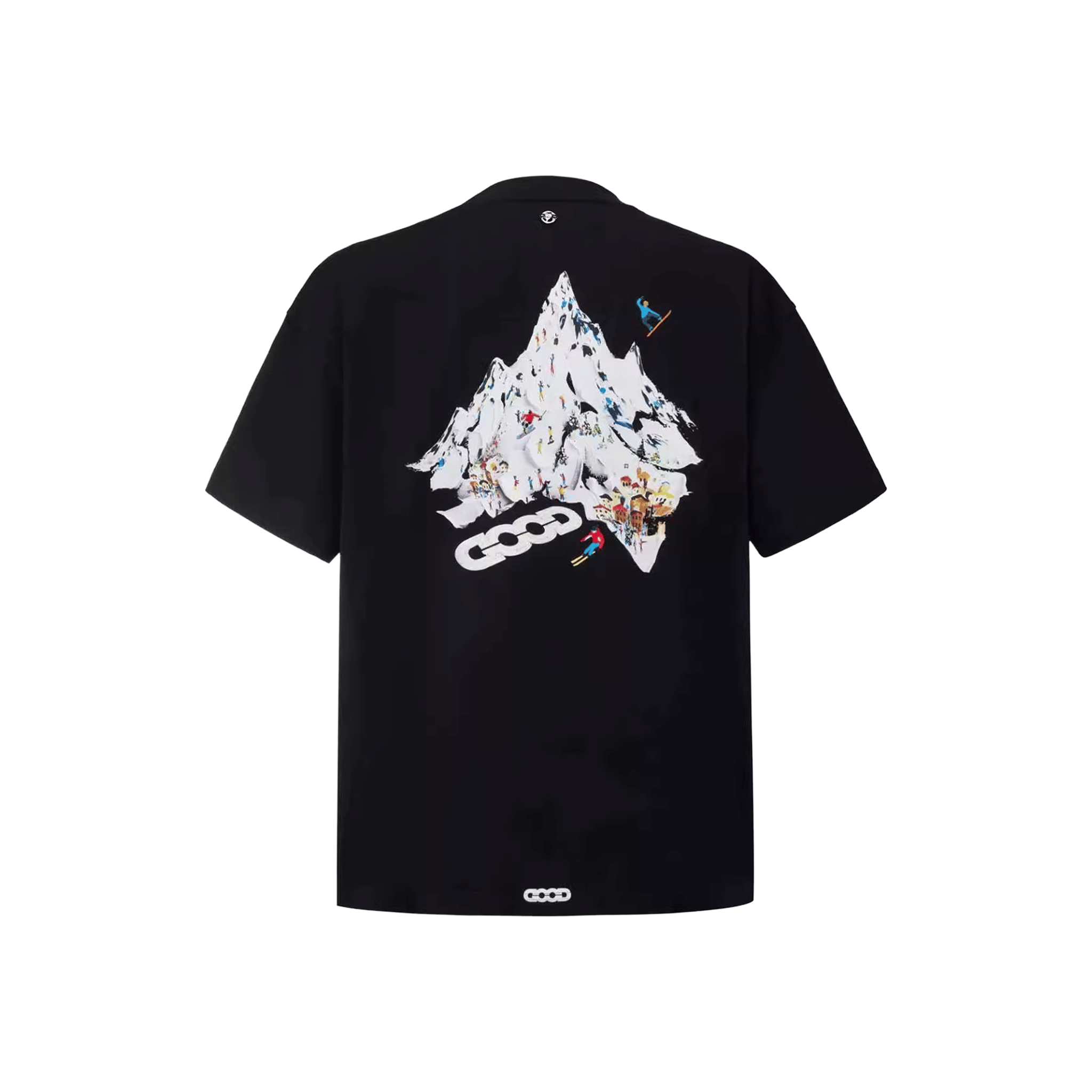 GOODBRAND Fun Ice Cream Pulp Embroidery Tee Black (SS26)