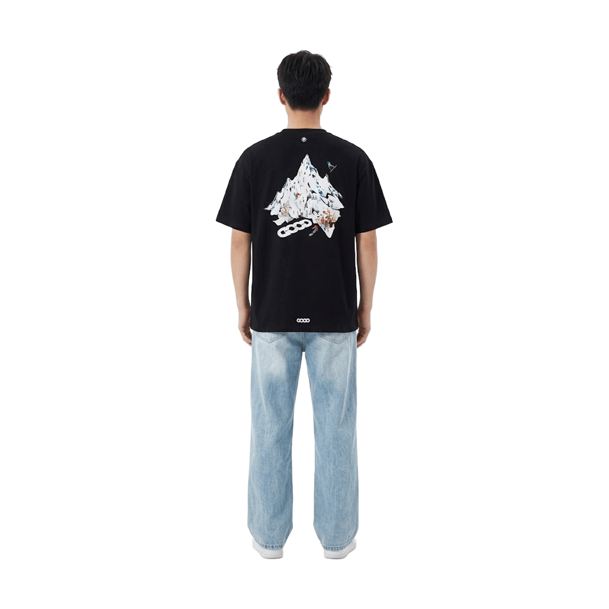 GOODBRAND Fun Ice Cream Pulp Embroidery Tee Black (SS26)