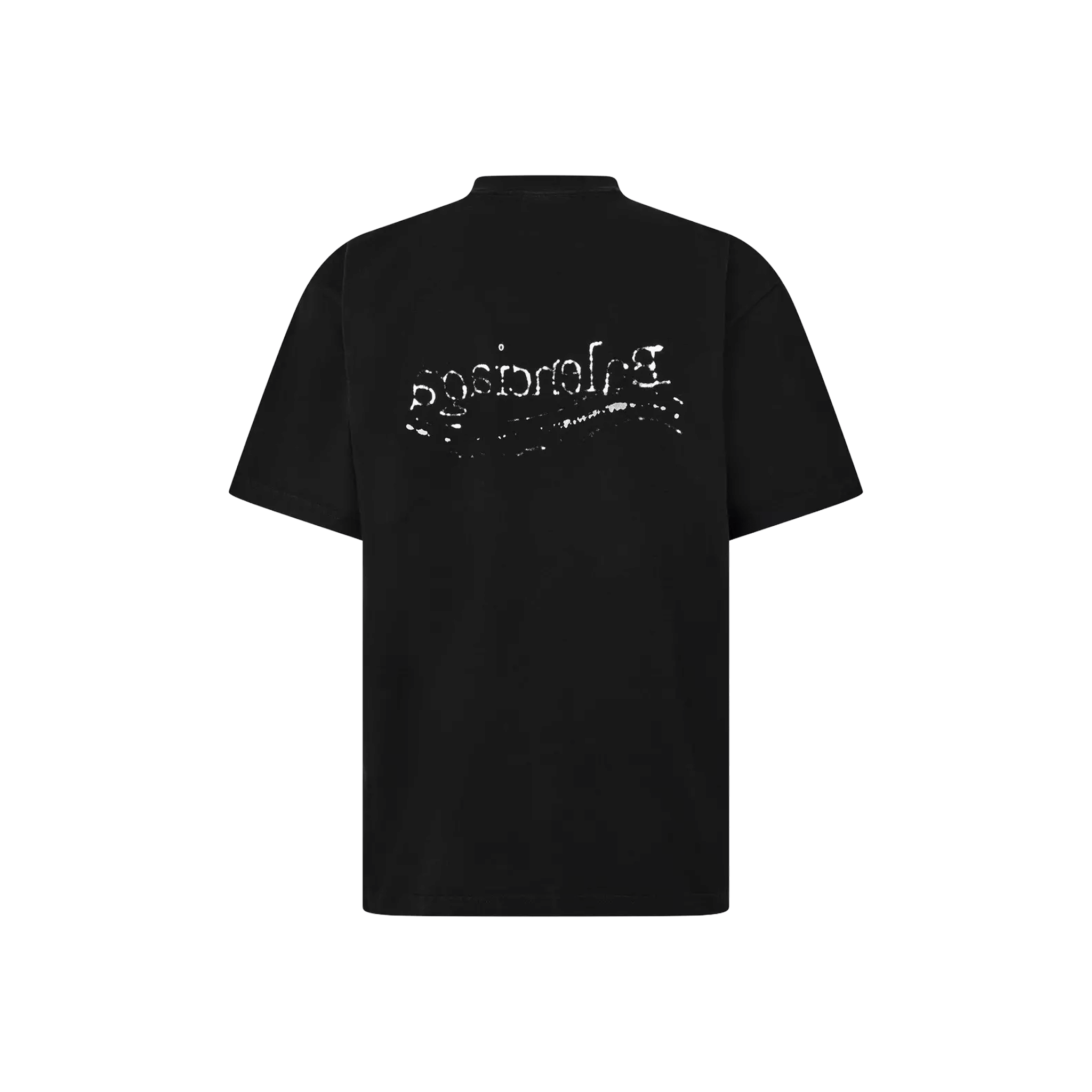 BALENCIAGA Hand Drawn Large Fit Tee Black (SS23)