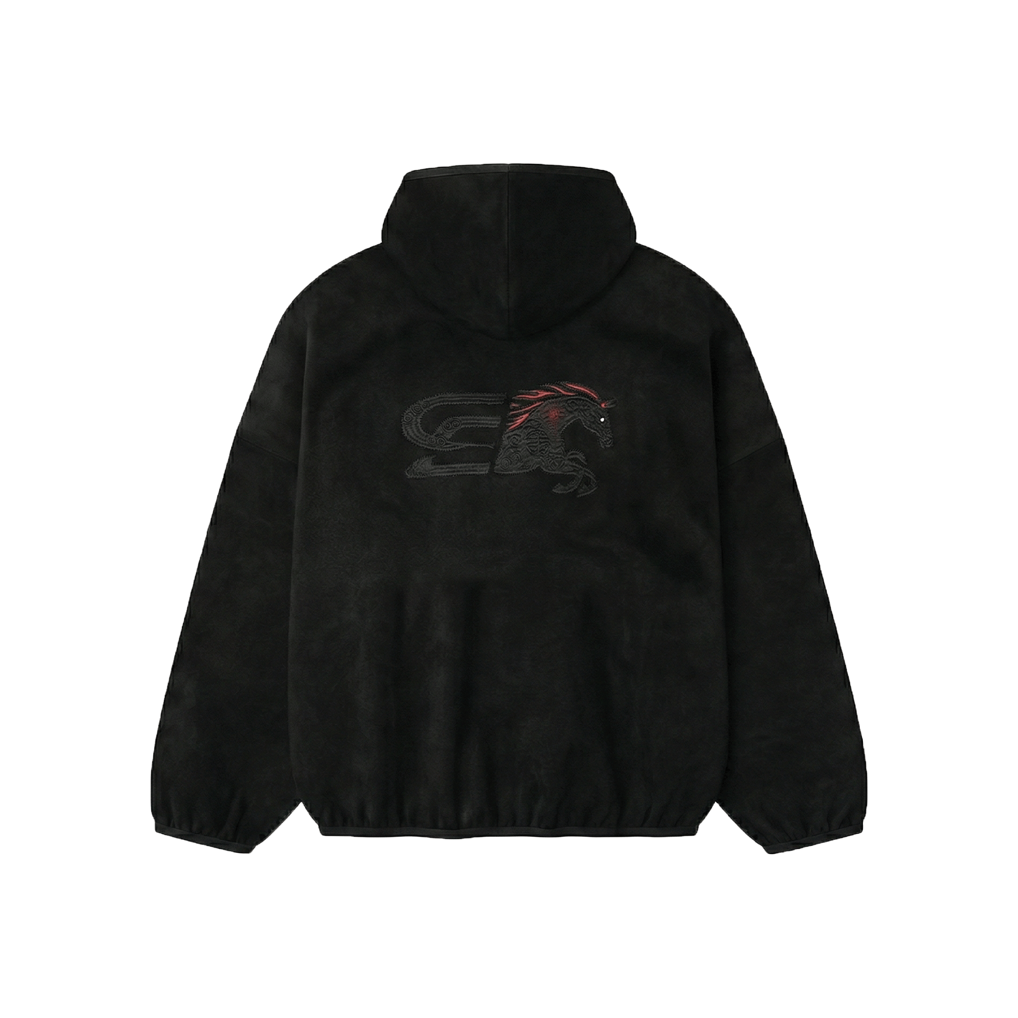 SLOWDOWN Logo Merge Hoodie Black (SS26)