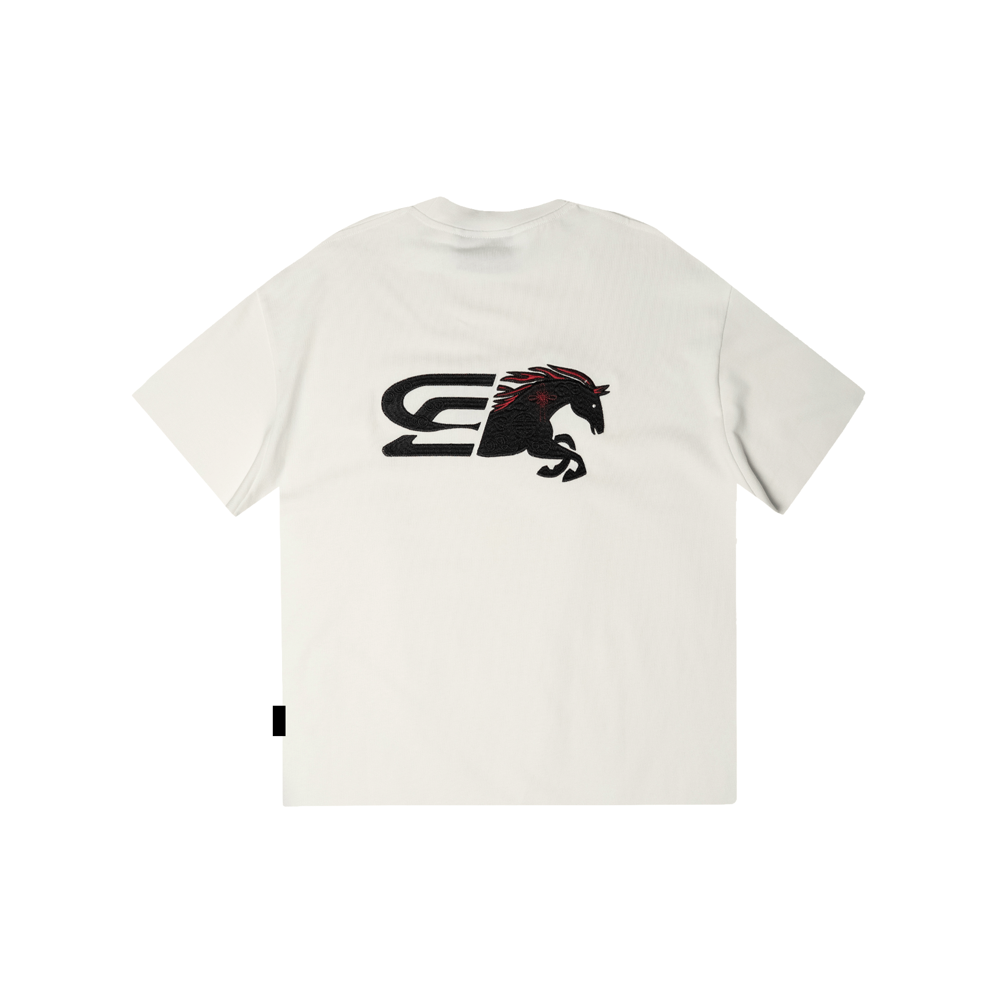 SLOWDOWN Logo Merge Tee White (SS26)