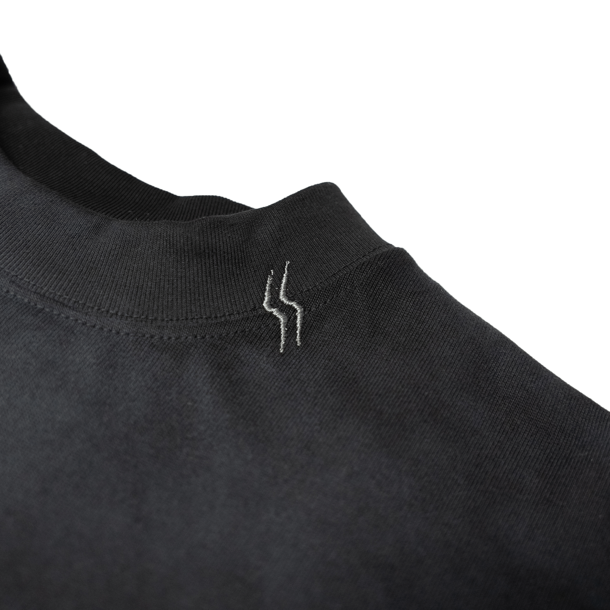 SLOWDOWN Faded Slurry Stone Tee Black (SS26)
