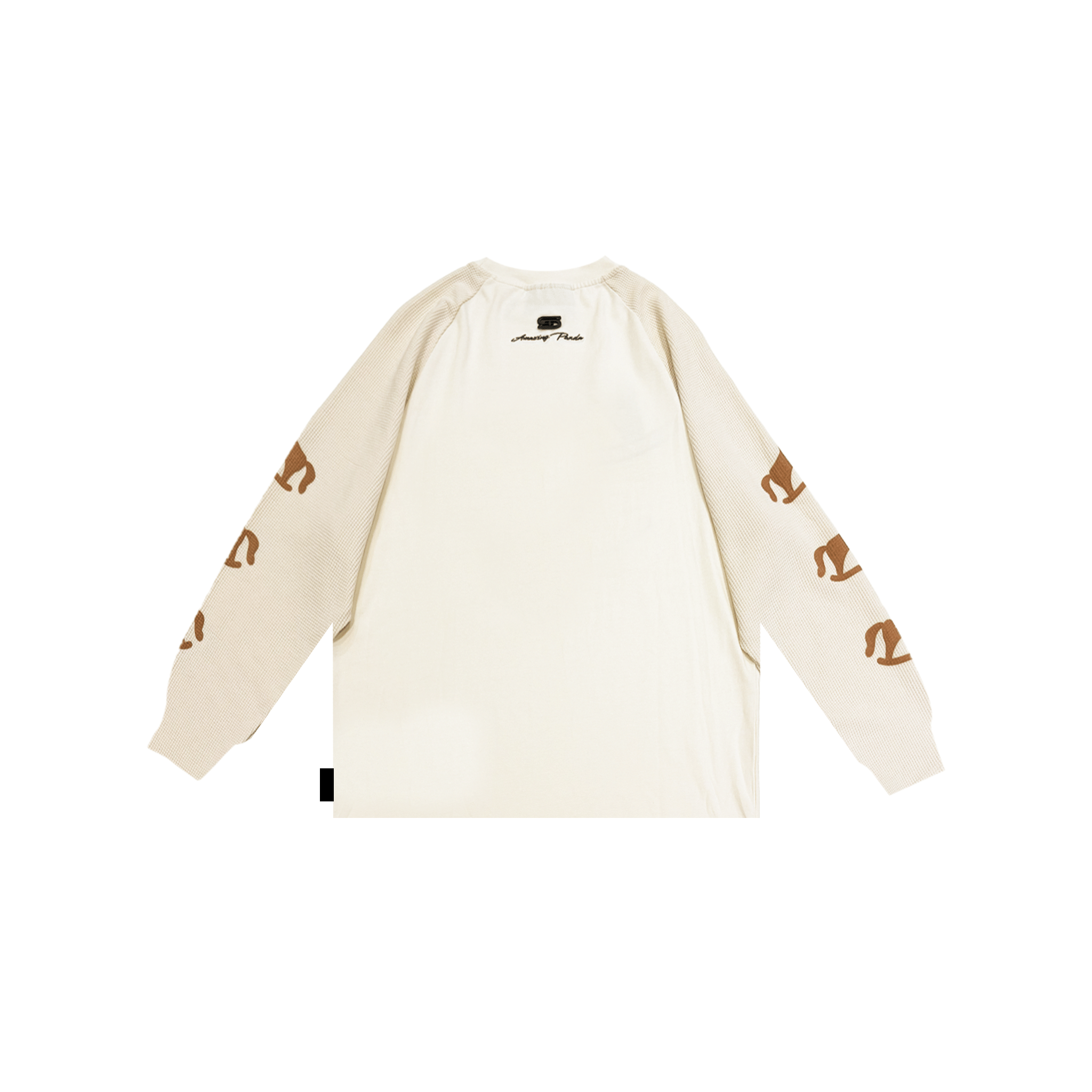 SLOWDOWN Gentle Pony Long Sleeved Tee Cream (SS26)