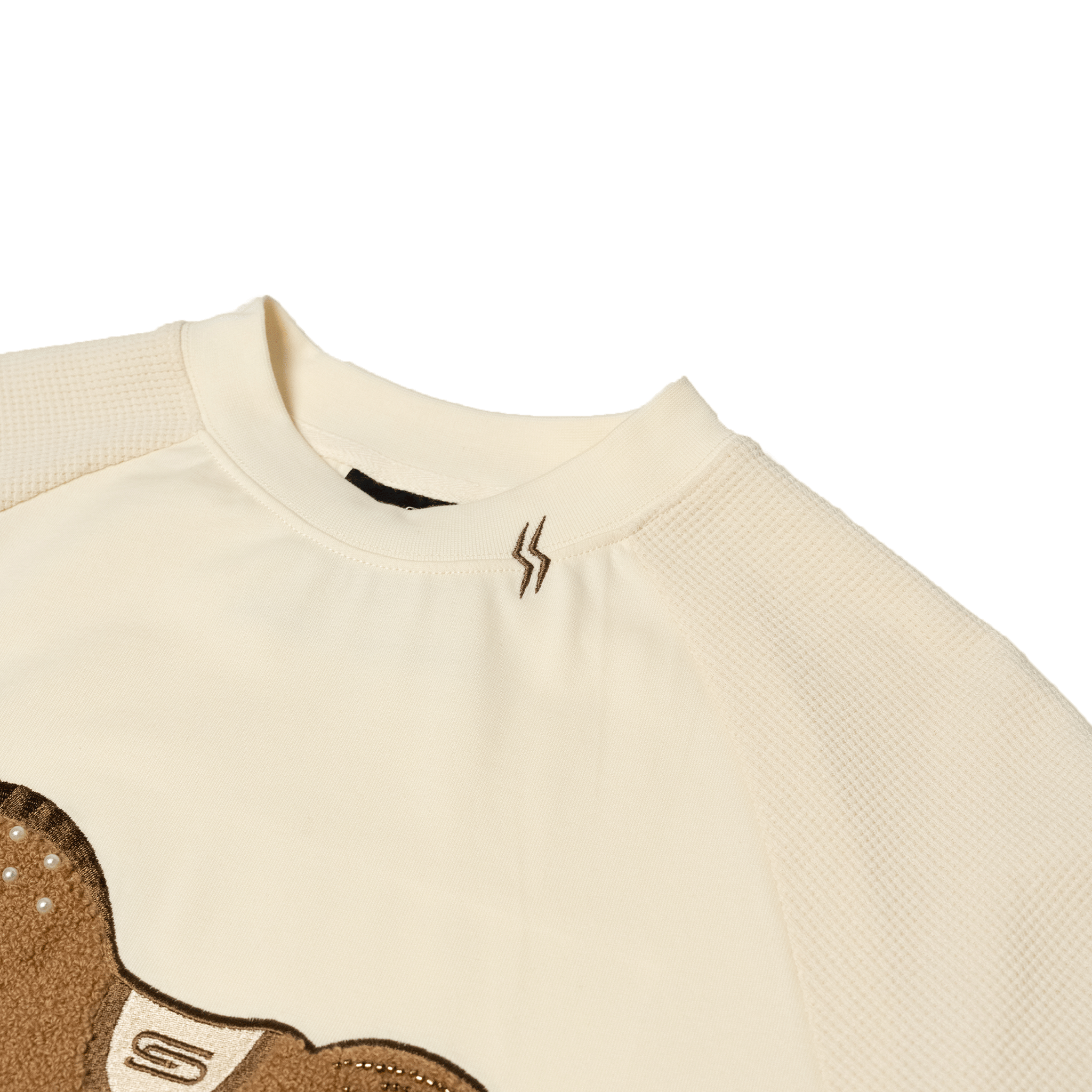 SLOWDOWN Gentle Pony Long Sleeved Tee Cream (SS26)