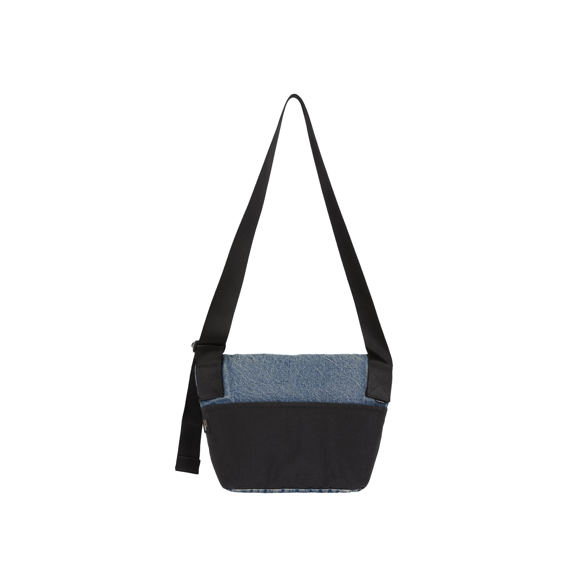 Supreme Denim Messenger Bag Washed Indigo (FW25)