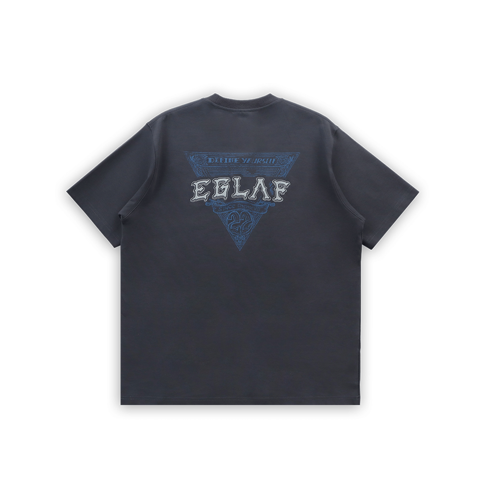 EGLAF Sculpta Triangle Emblem Tee Dark Grey (SS25)