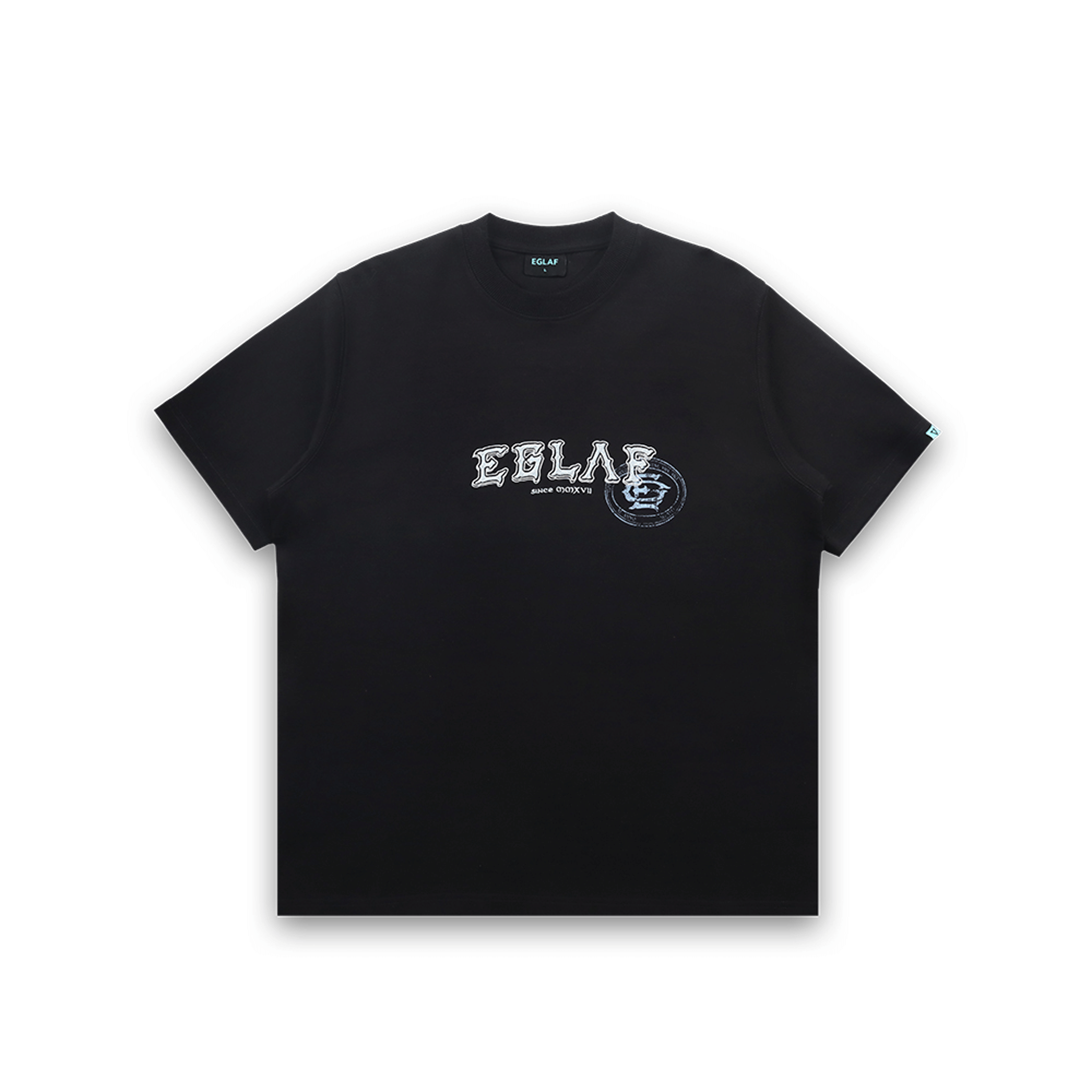 EGLAF Sculpta Engraved Logo Tee Black (SS25)