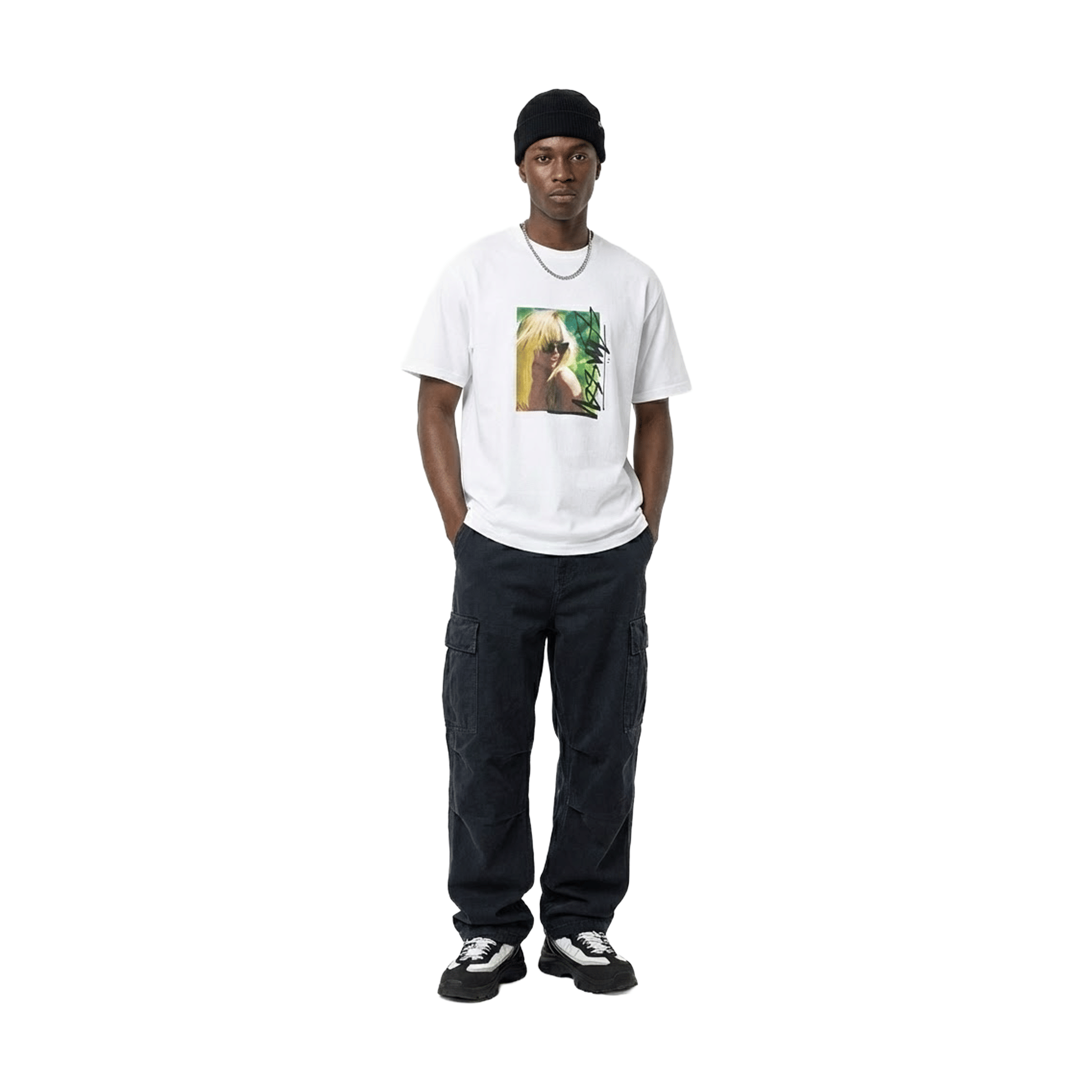 Stüssy Laura Tee White (SS25)
