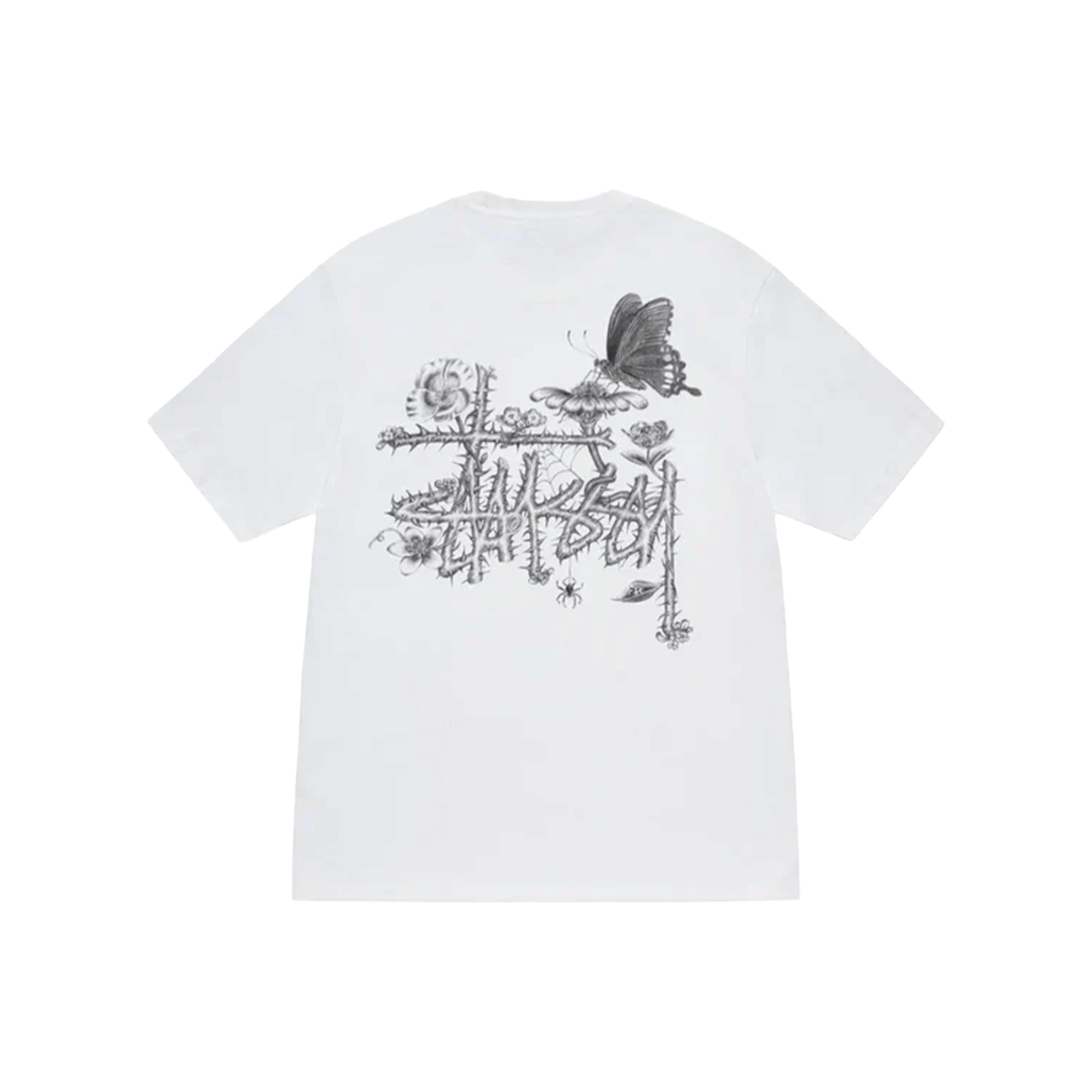 Stüssy In Bloom Tee White (SS25)