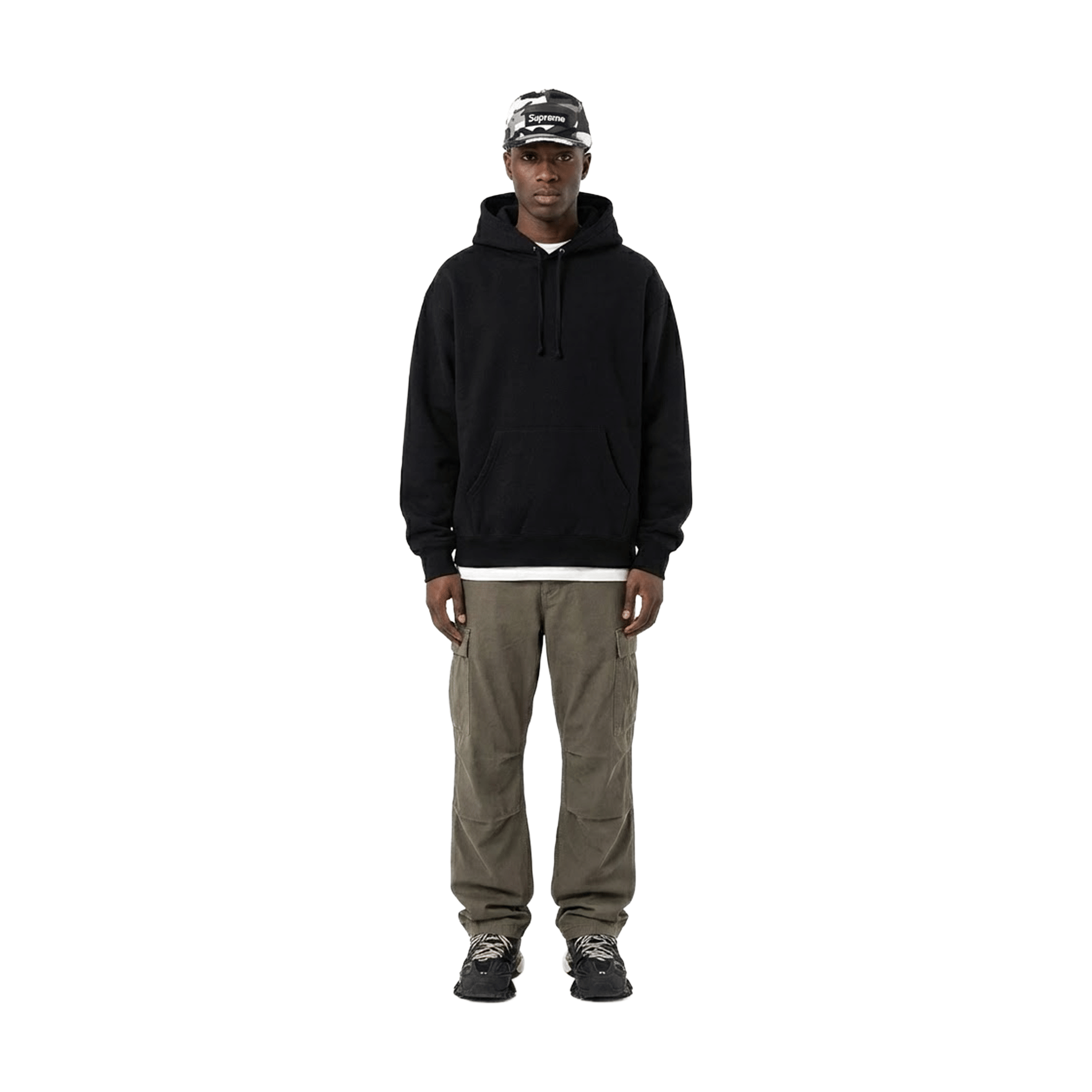 Supreme Layered Camo Camp Cap Snow Camo (SS25)