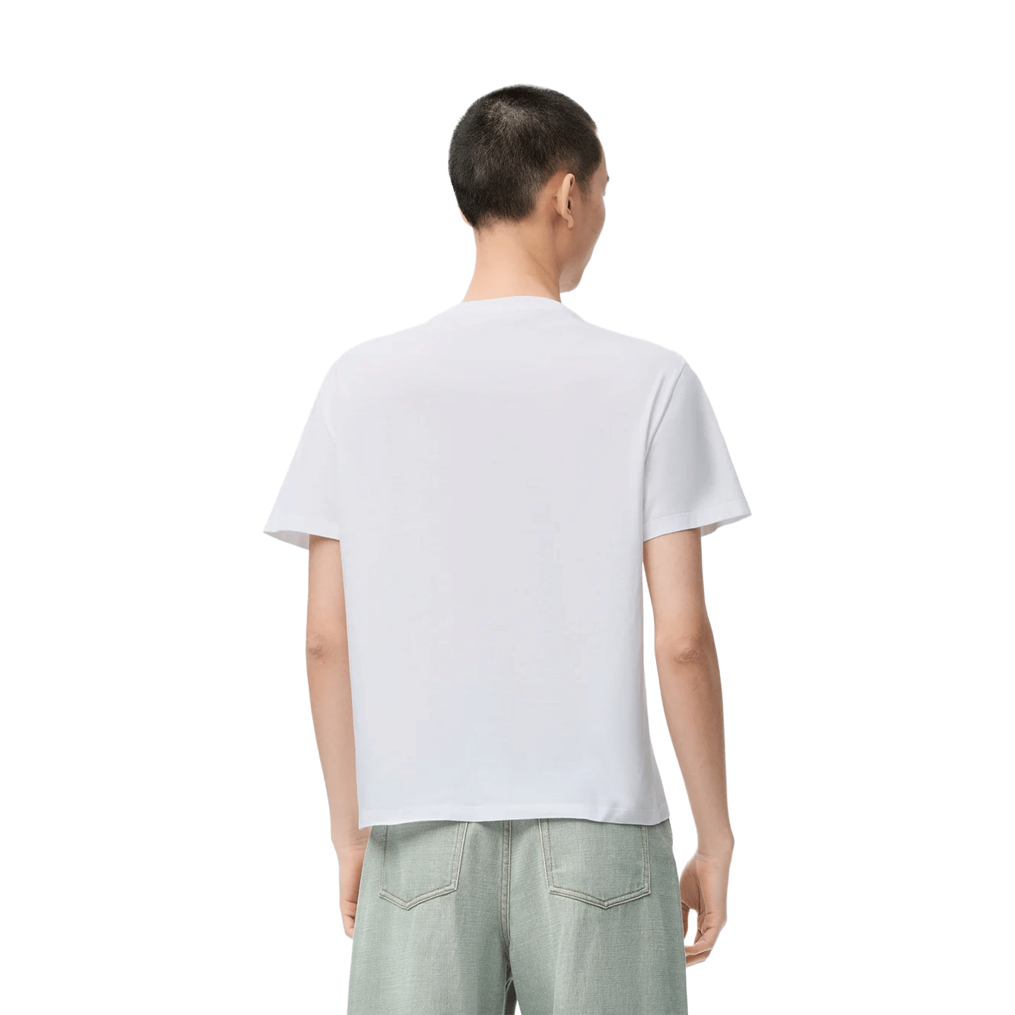 LOEWE Anagram Pocket Relaxed Fit Tee White (FW23)