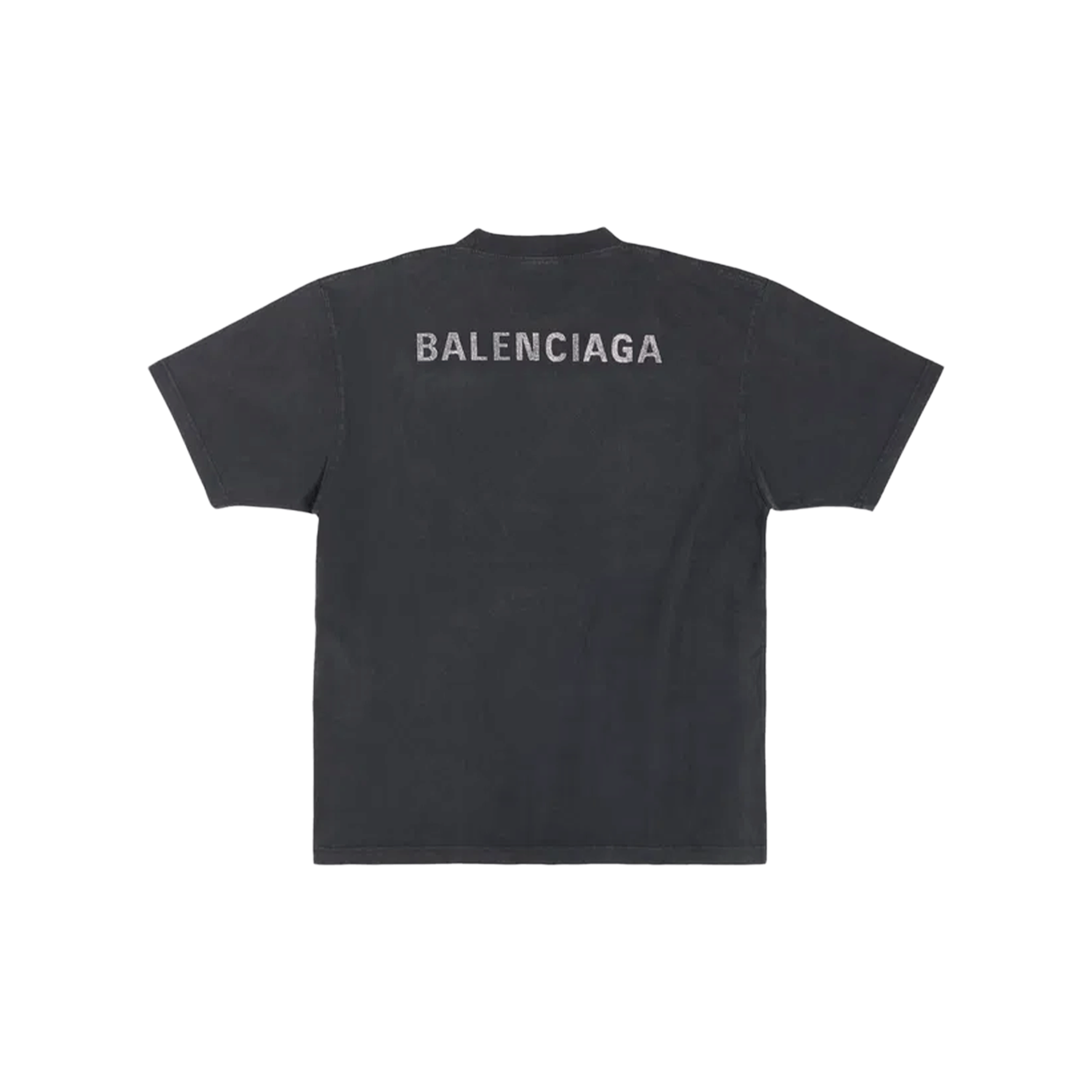 BALENCIAGA Back Large Fit Tee Black (FW23)