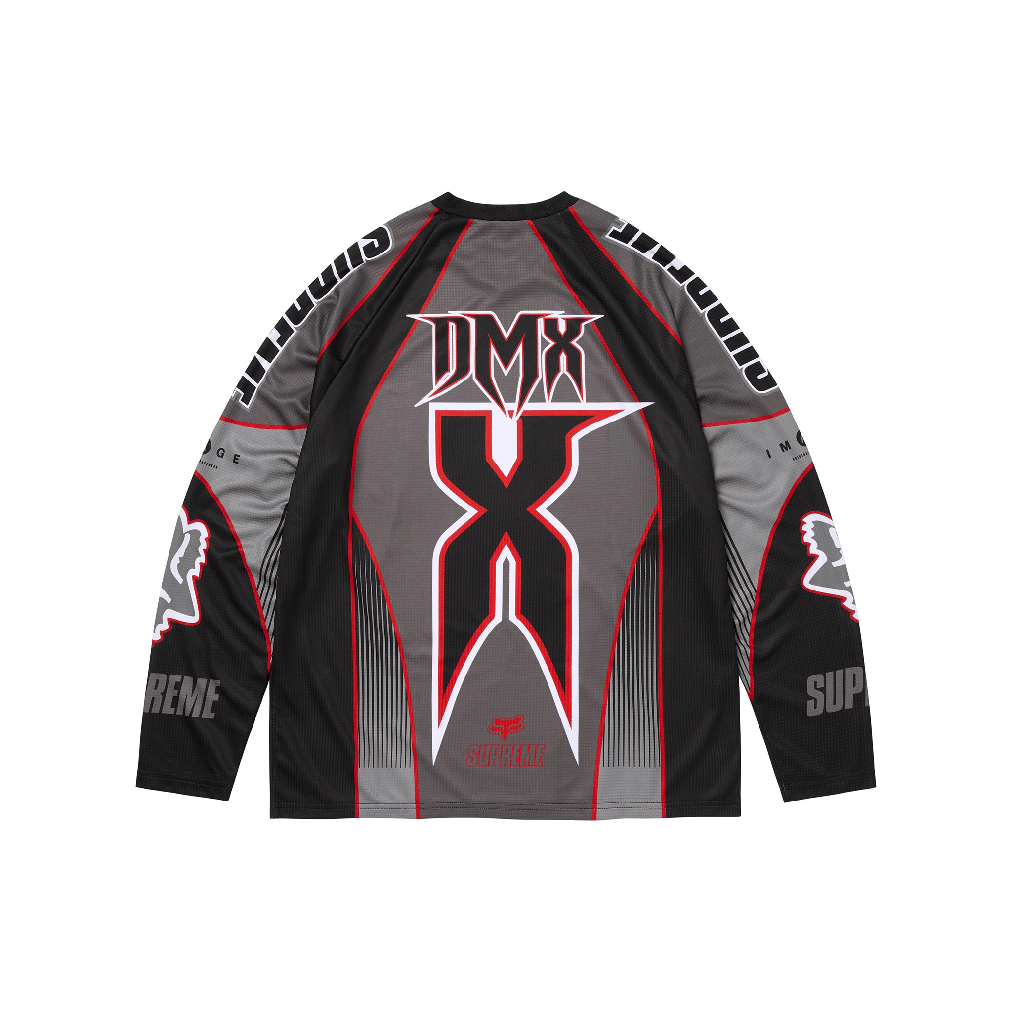 Supreme x Fox Racing DMX Jersey Black (FW25)