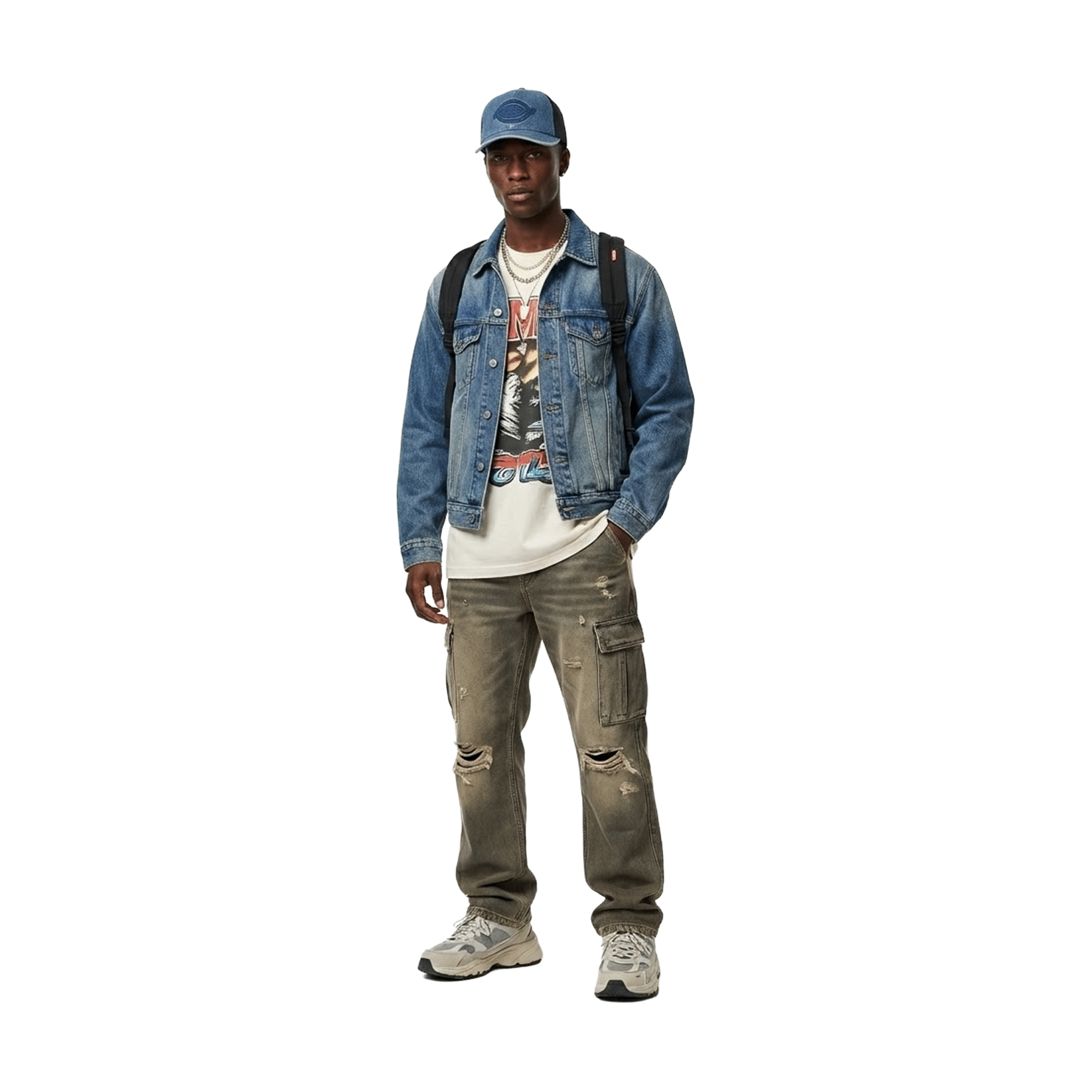 Supreme Dickies Cordura 6-Panel Cap Denim (FW25)