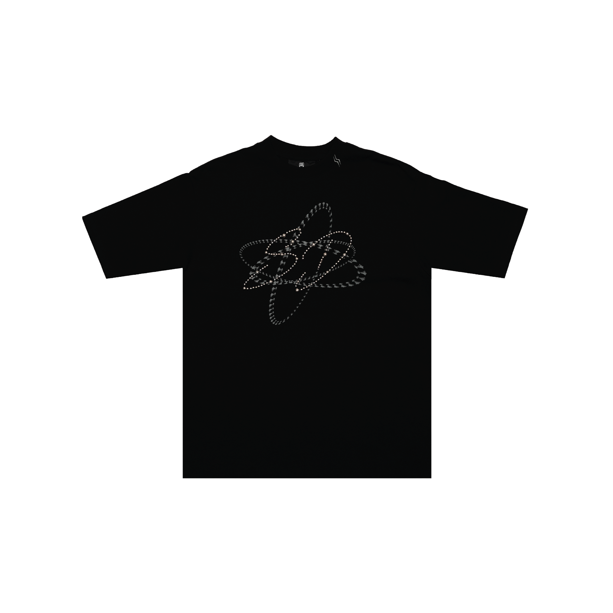 SLOWDOWN SD Atom Tee Black (SS25)