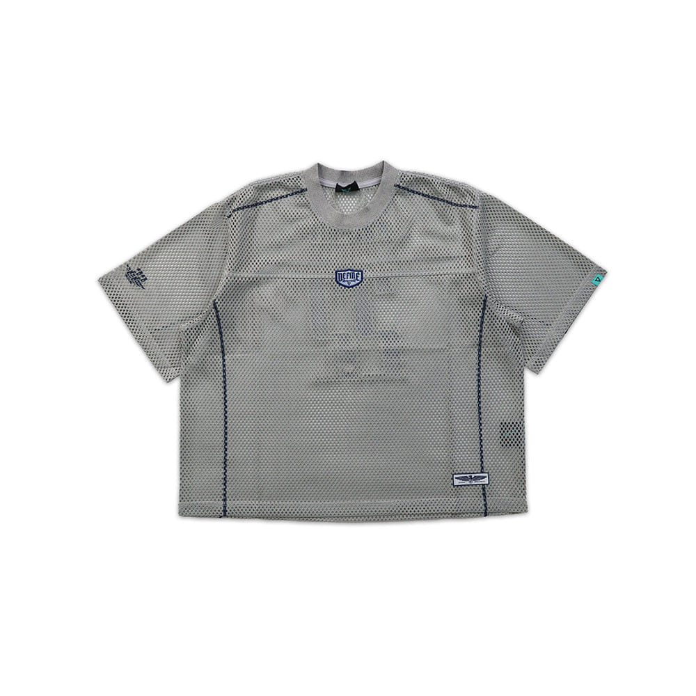 EGLAF R//W Mesh Boxy Tee Light Grey (FW25)