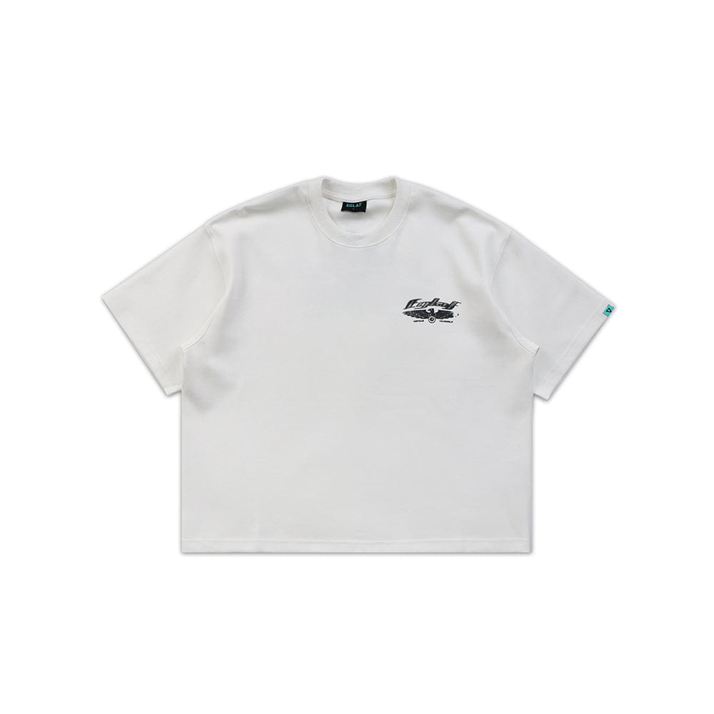 EGLAF R//W Wings Boxy Tee White (FW25)