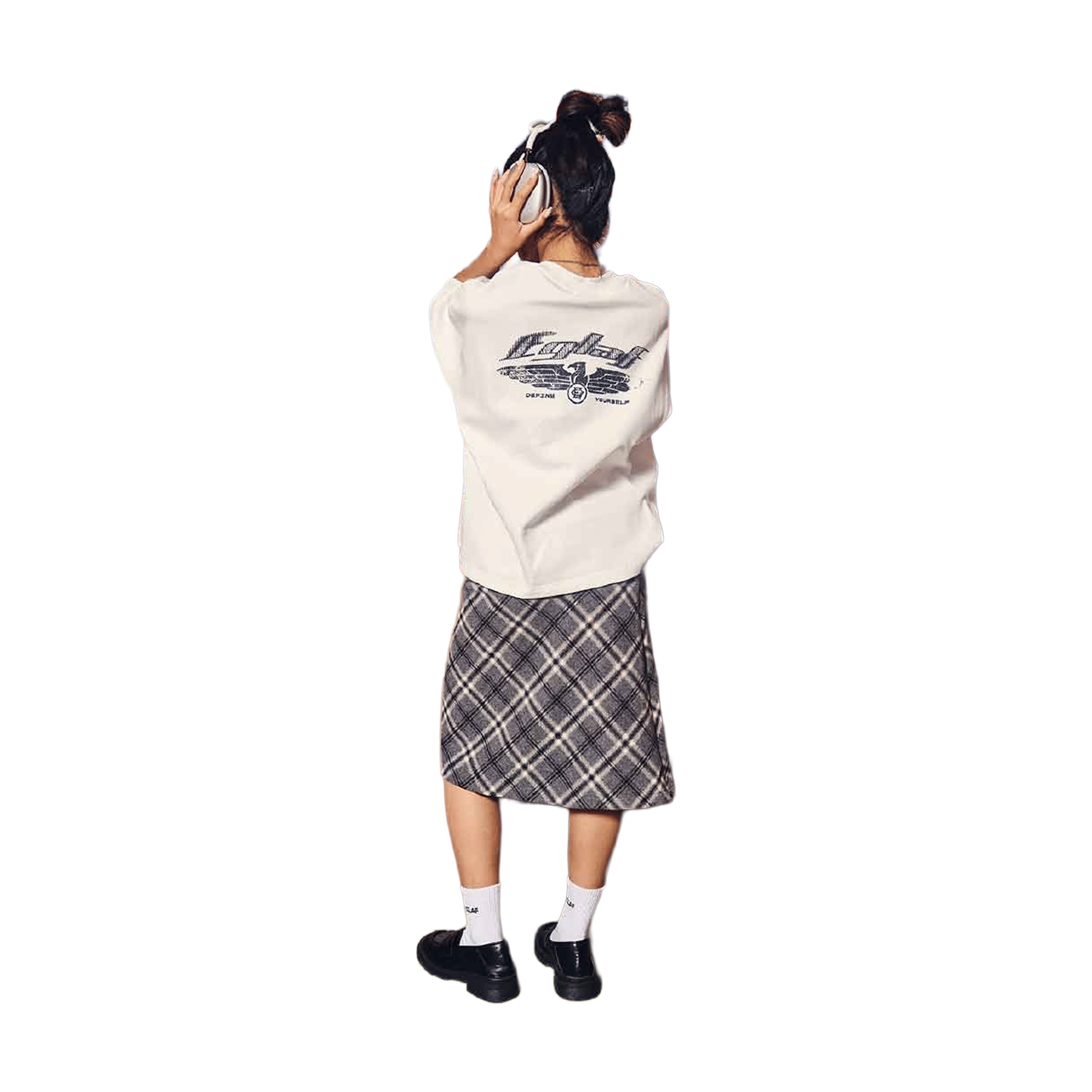 EGLAF R//W Wings Boxy Tee White (FW25)