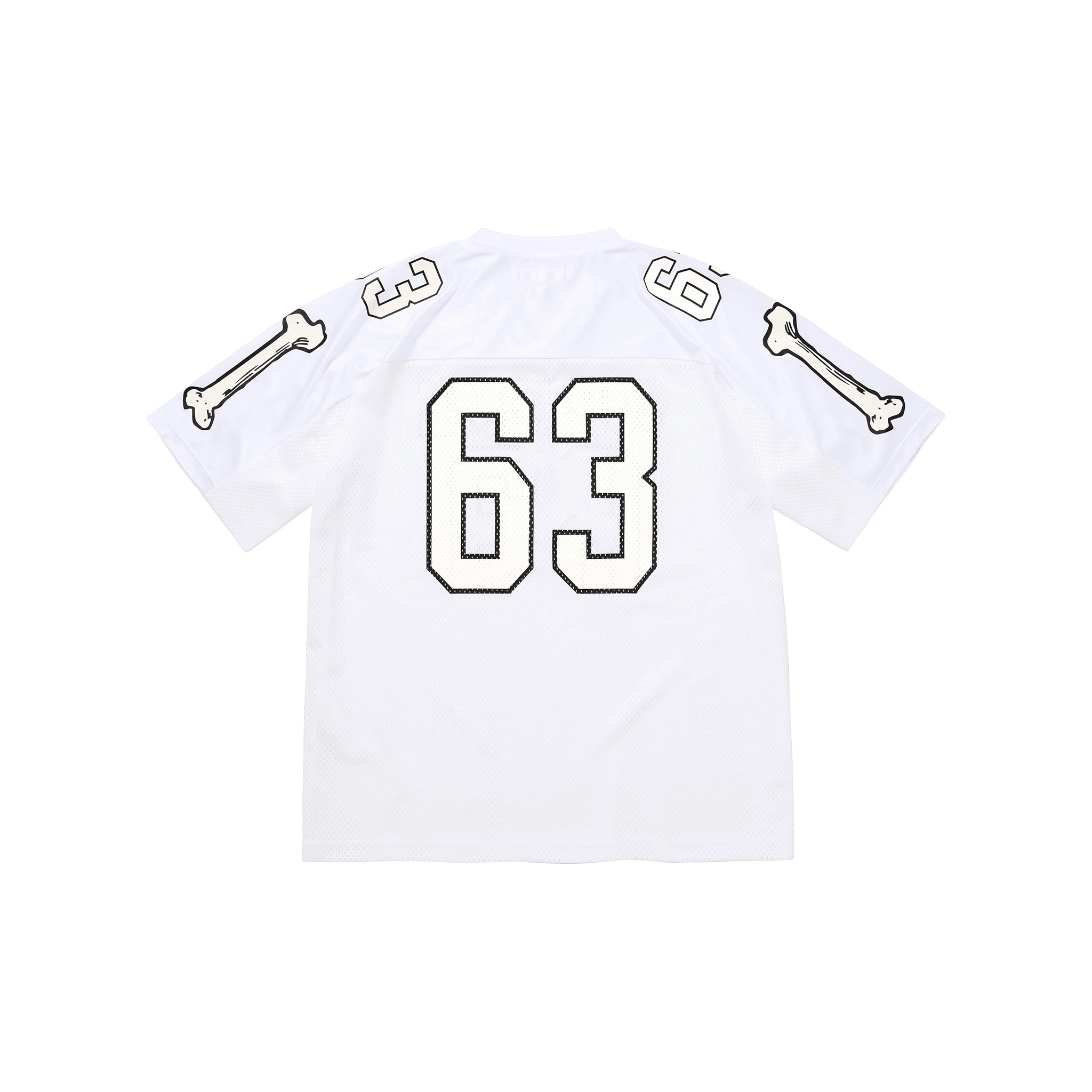 Supreme Bones Football Jersey White (FW25)