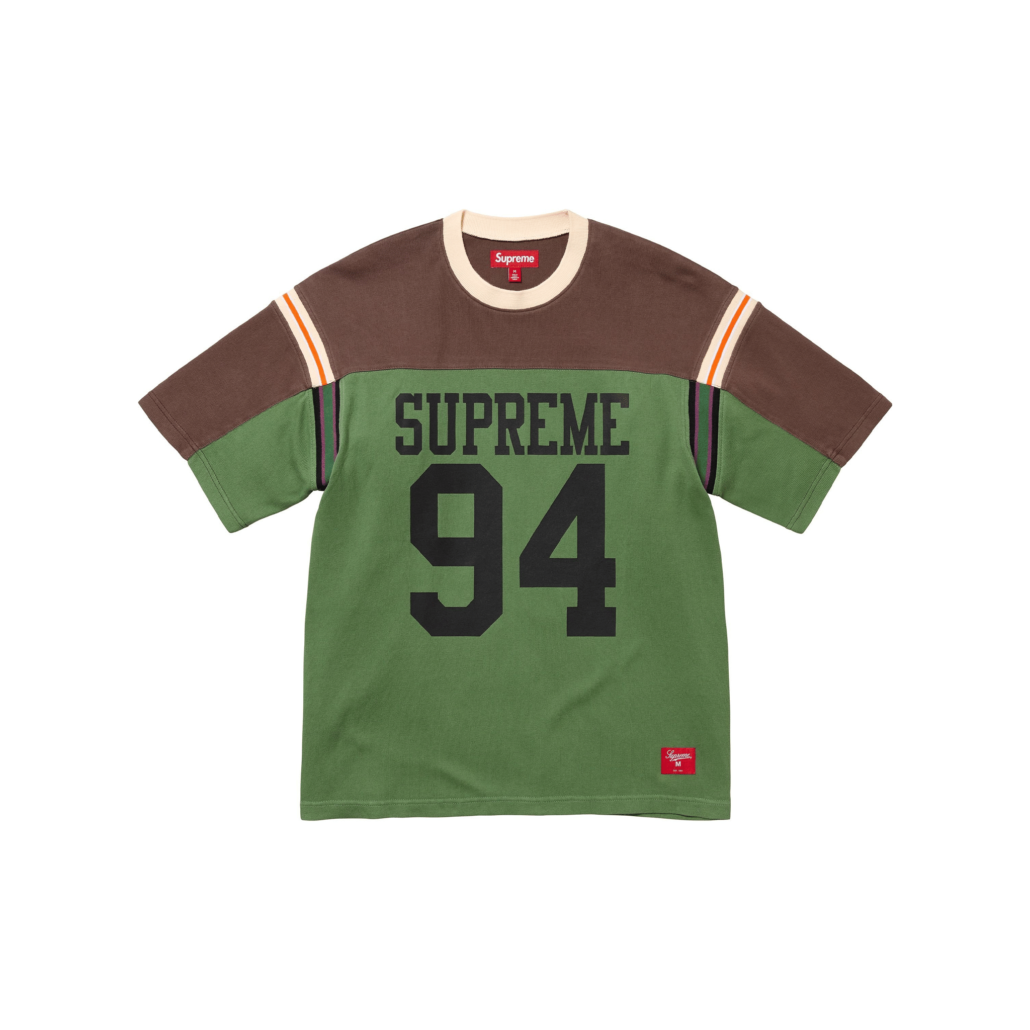 Supreme Split Short Sleeved Football Tee Green (SS25)